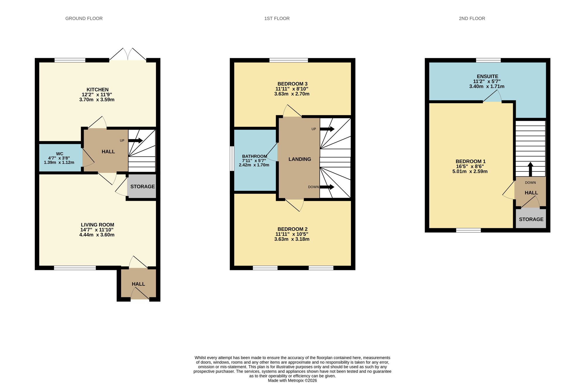 18 Camelot Court, Mansfield floorplan
