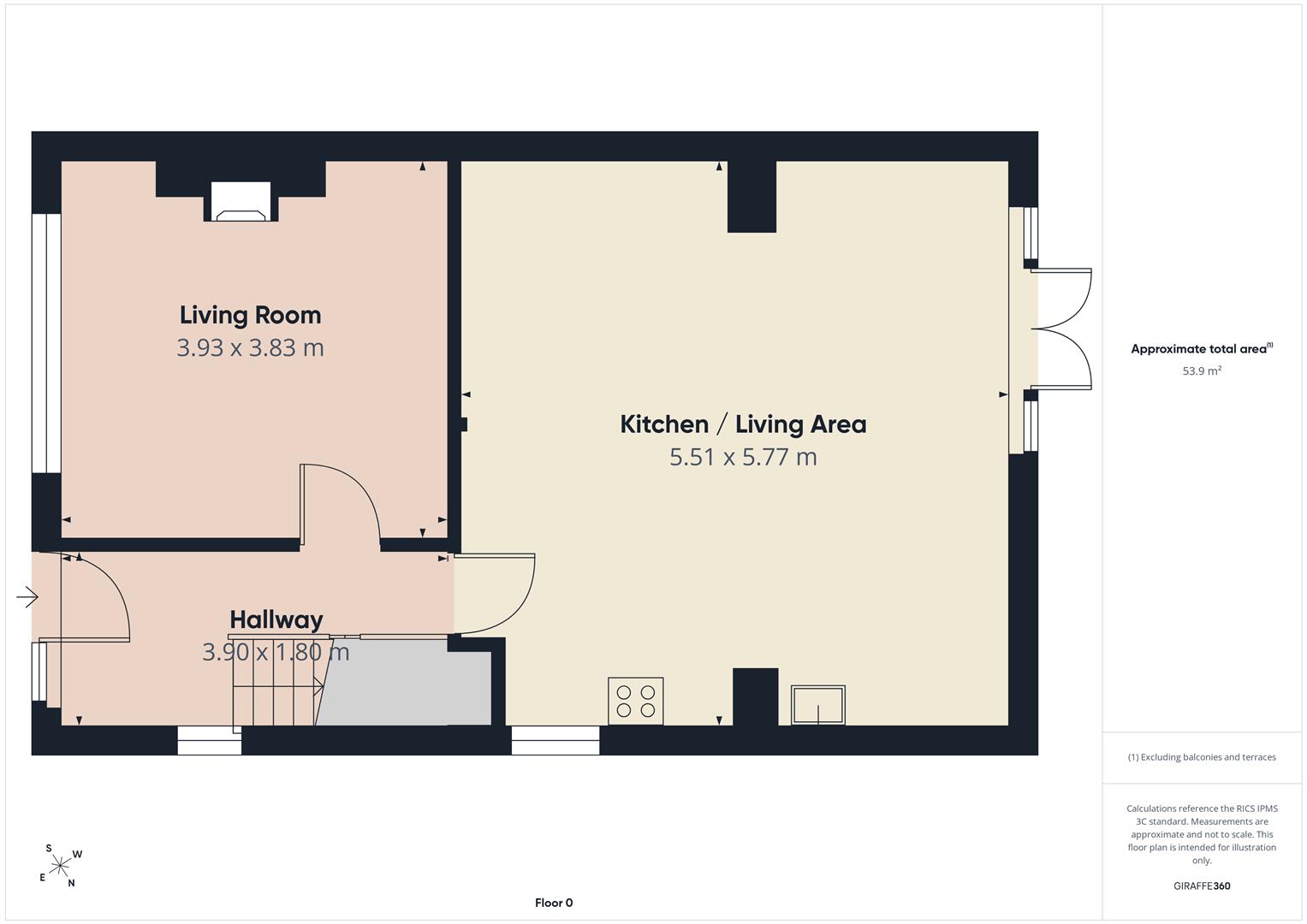 50, Raleigh Road, Wirral floorplan
