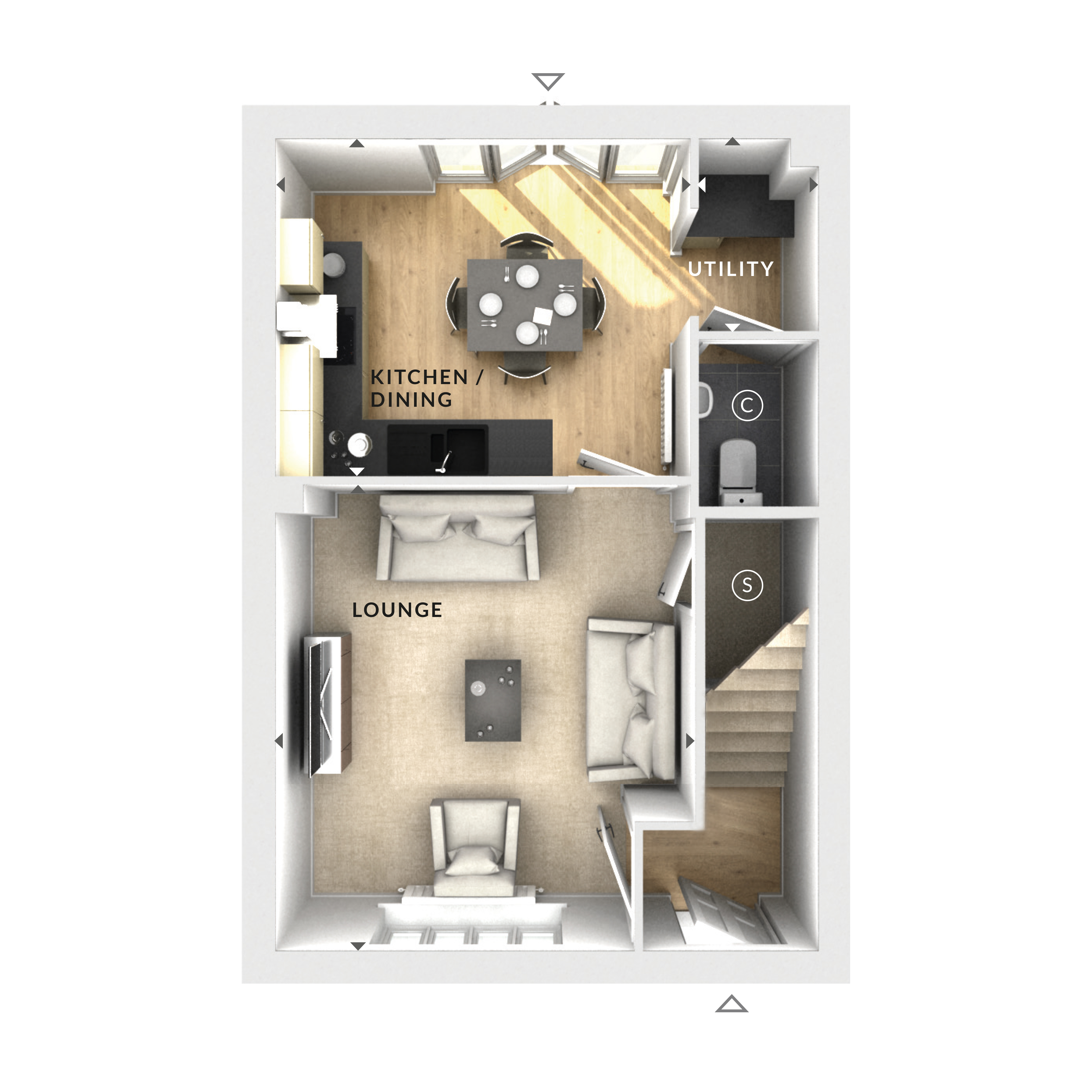 158, Sanderling Gardens, Off Ashingdon Road, Rochford floorplan