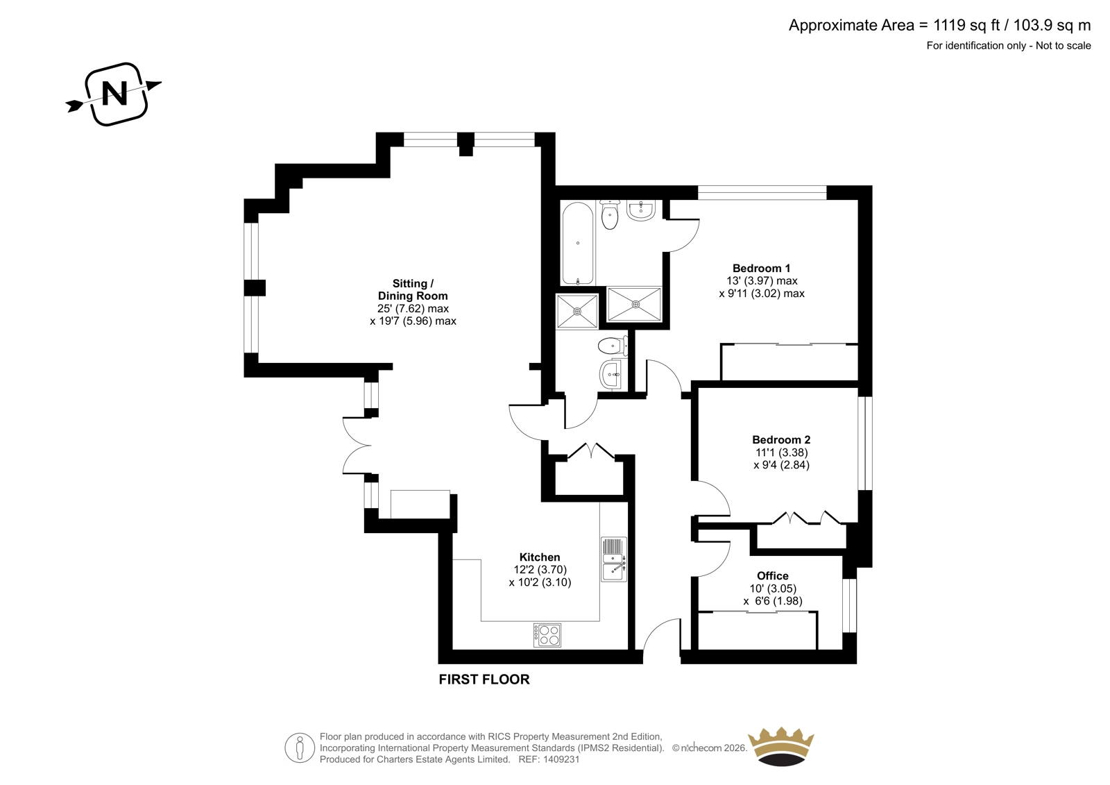 10, Milesdown Place, Hampshire floorplan