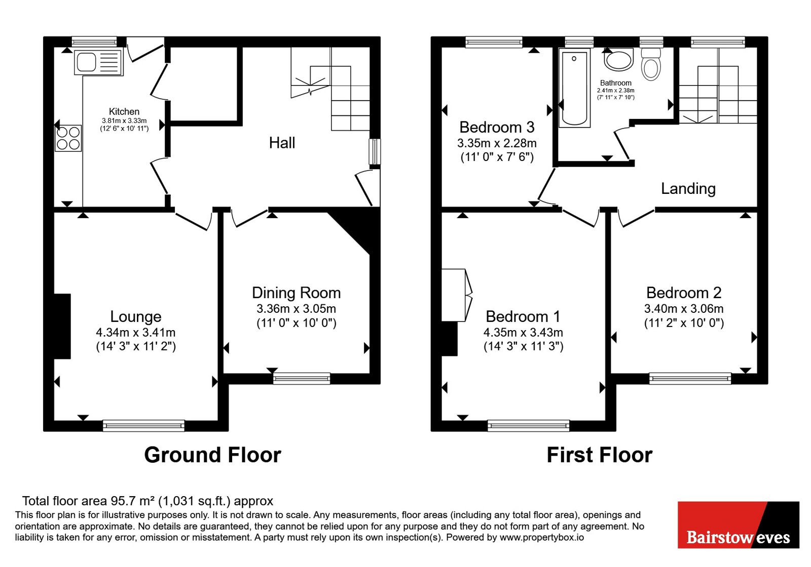 3, Orwell Road, West Midlands floorplan