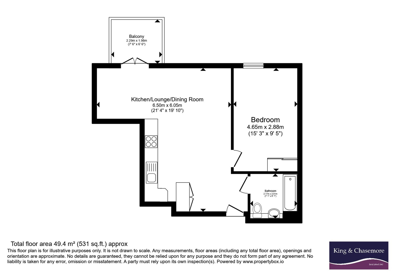 The Furlong, East Sussex floorplan