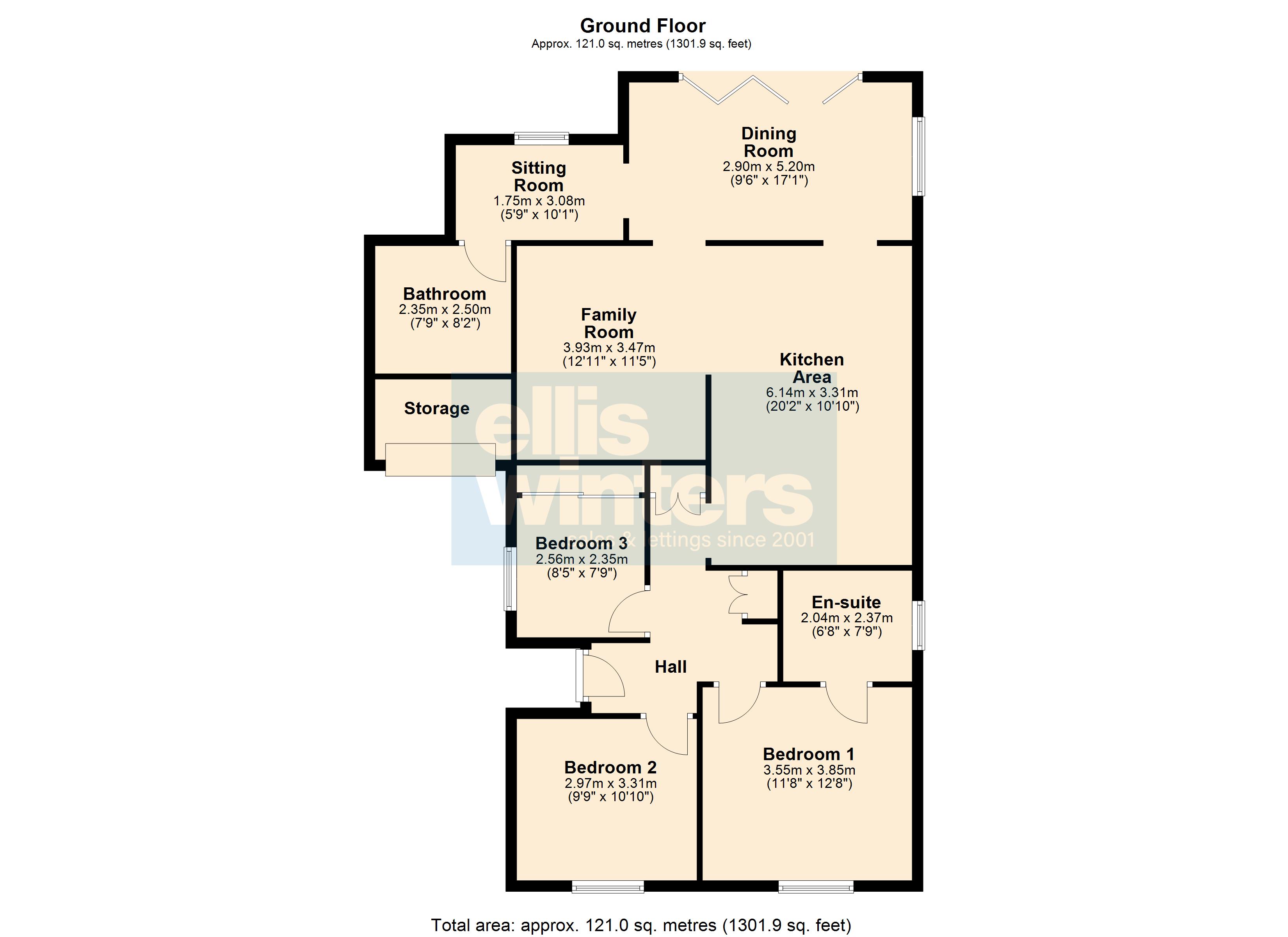 2, Dexter Close, Doddington floorplan