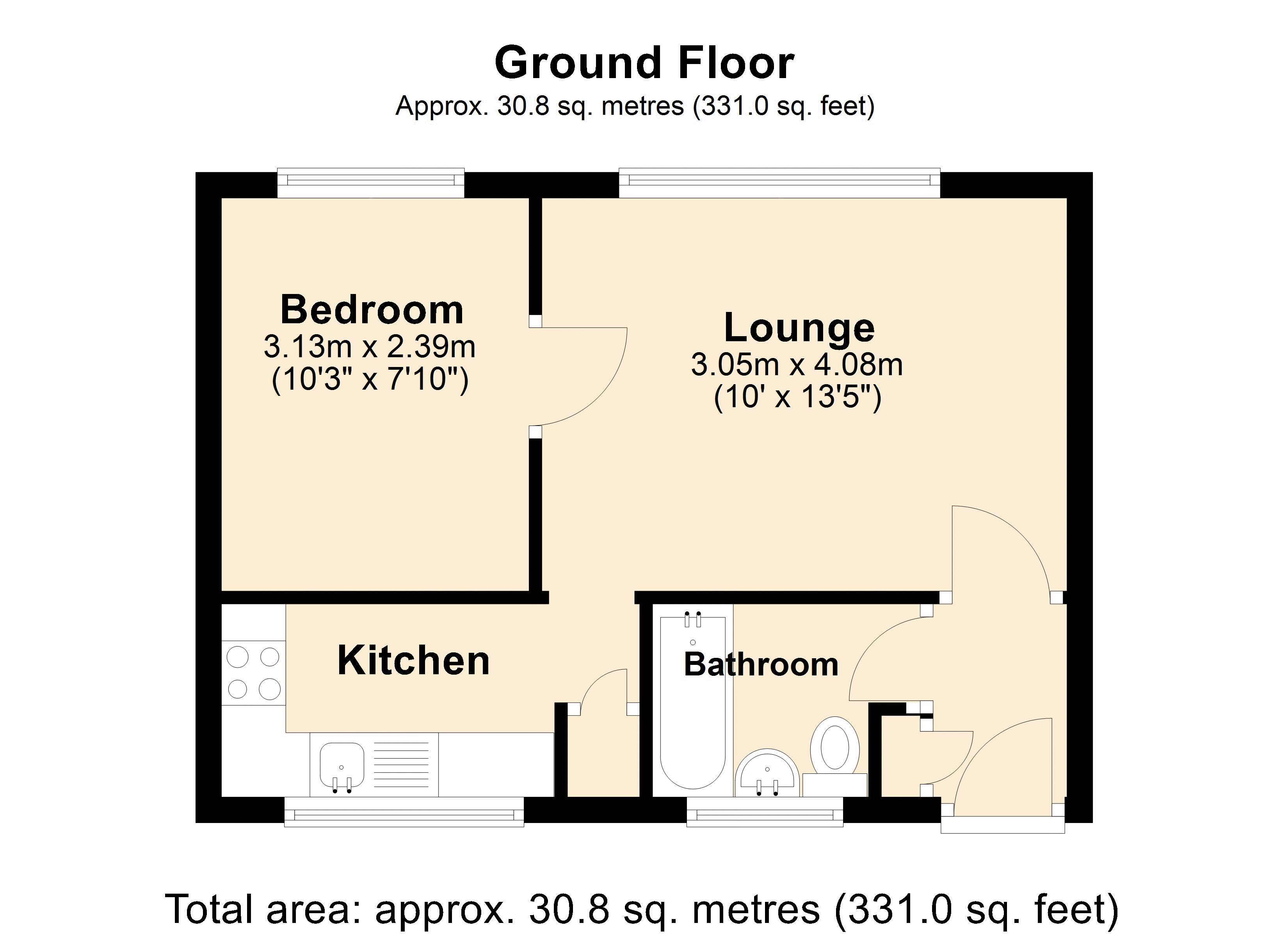 1, Juniper Court, Blaydon floorplan