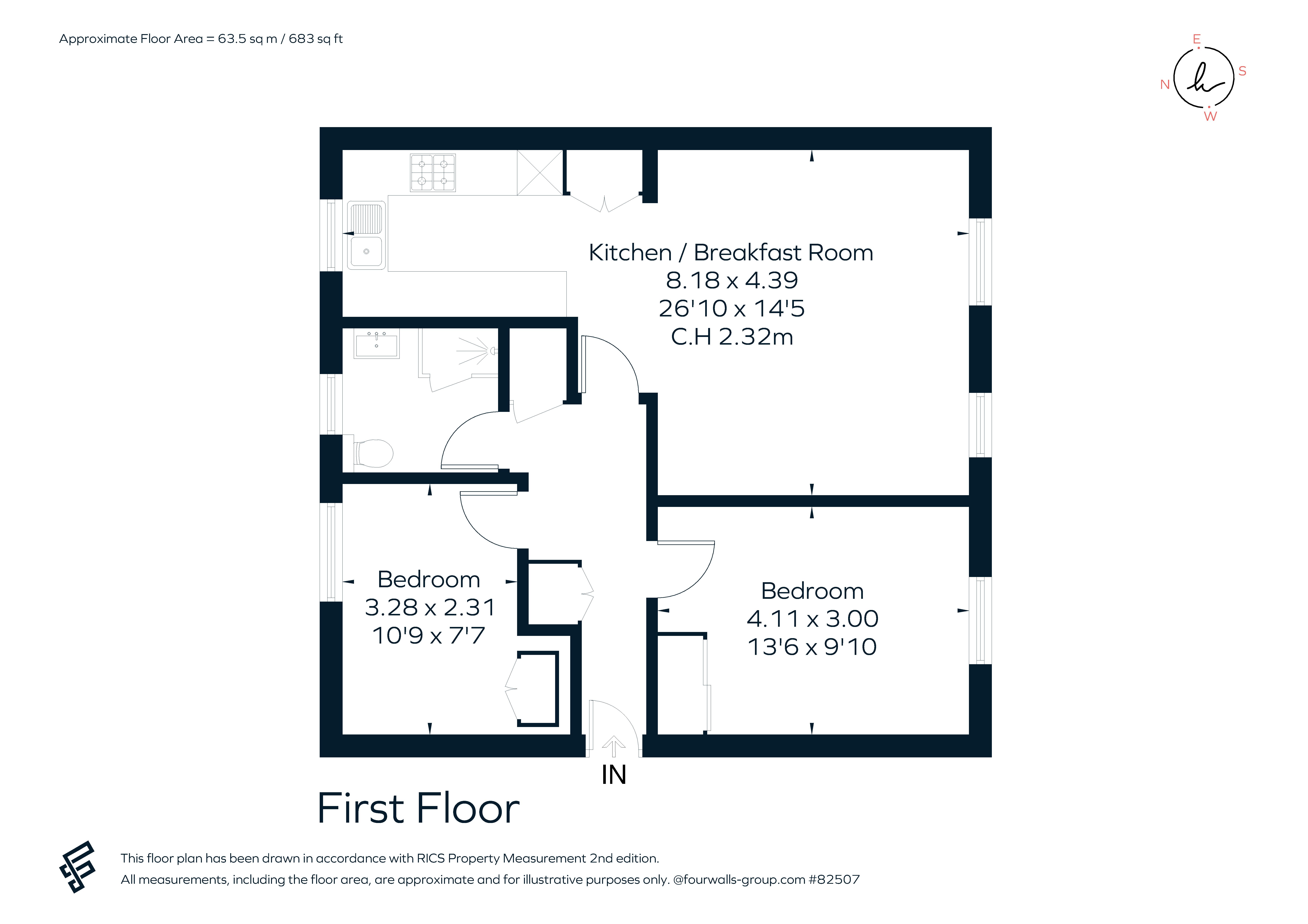 19, Anstice Close, London floorplan