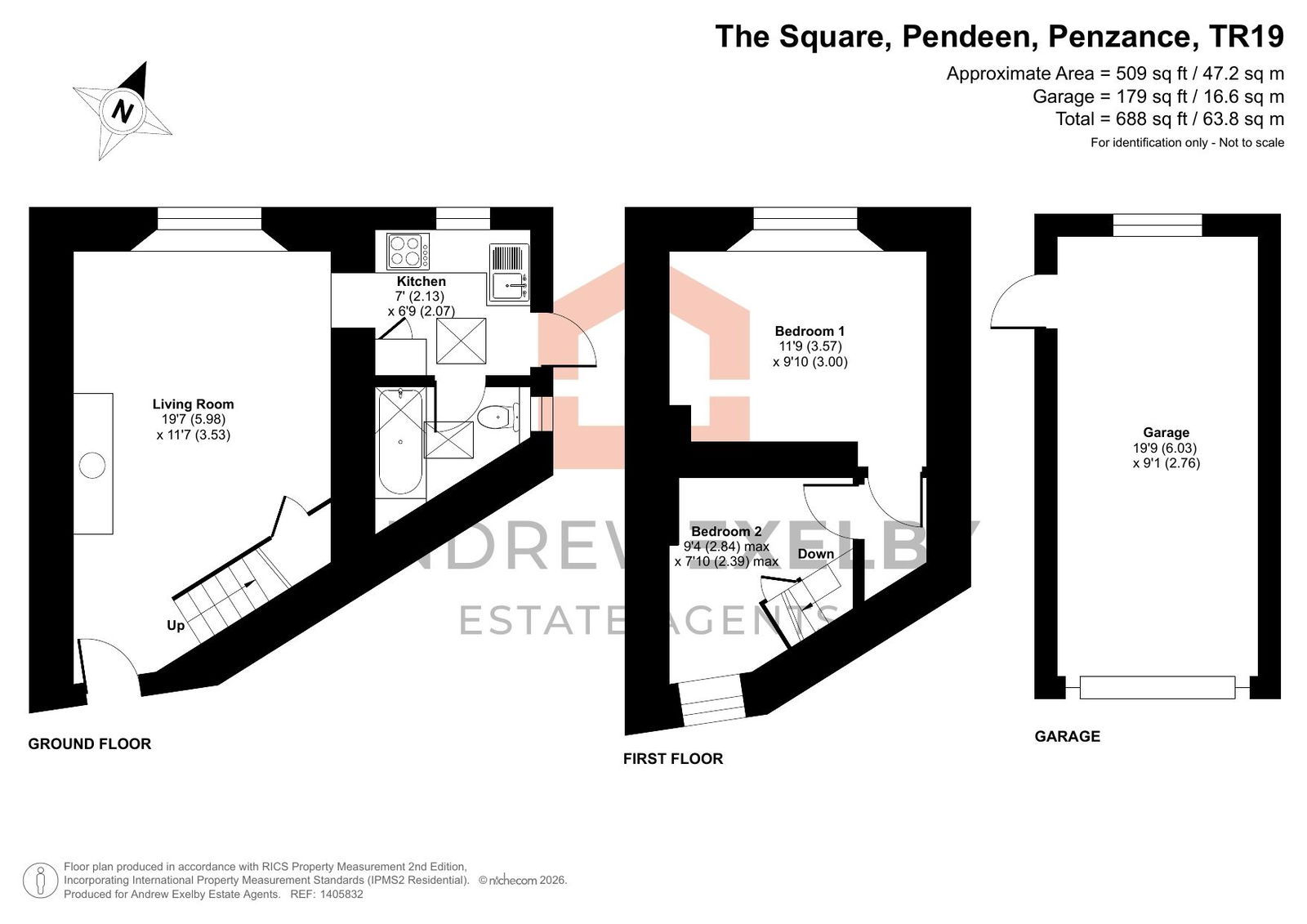 9, The Square, Penzance floorplan