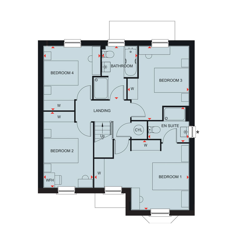 Eastfield Lane, Dunnington, York floorplan