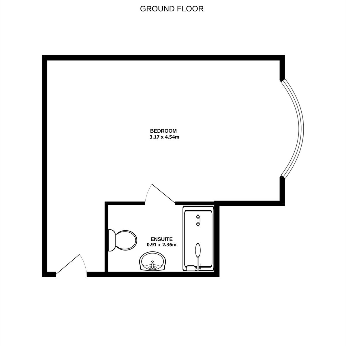Room C 69, Bournemouth Park Road, Southend on Sea floorplan