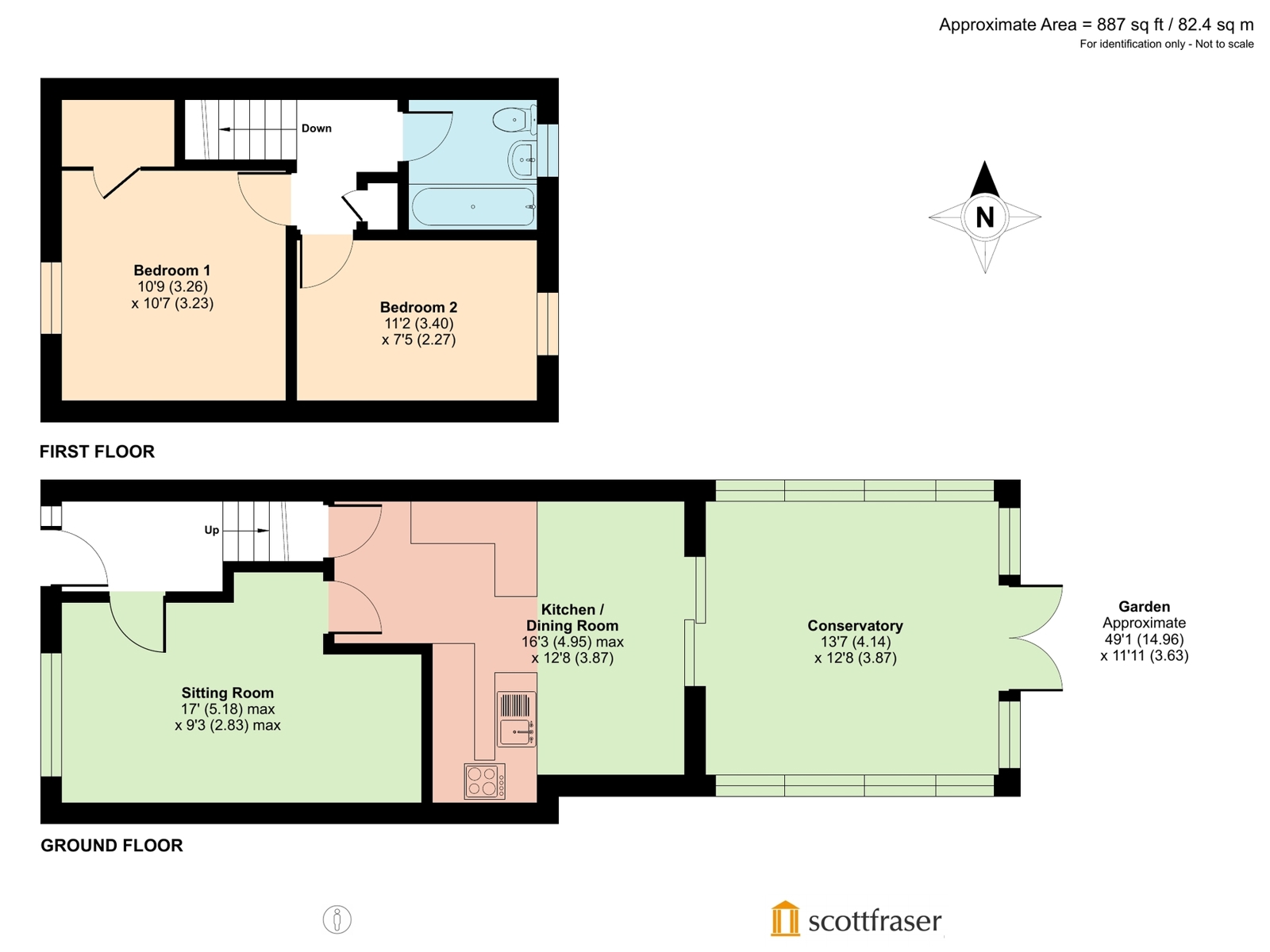 35, Marlborough Close, Oxford floorplan