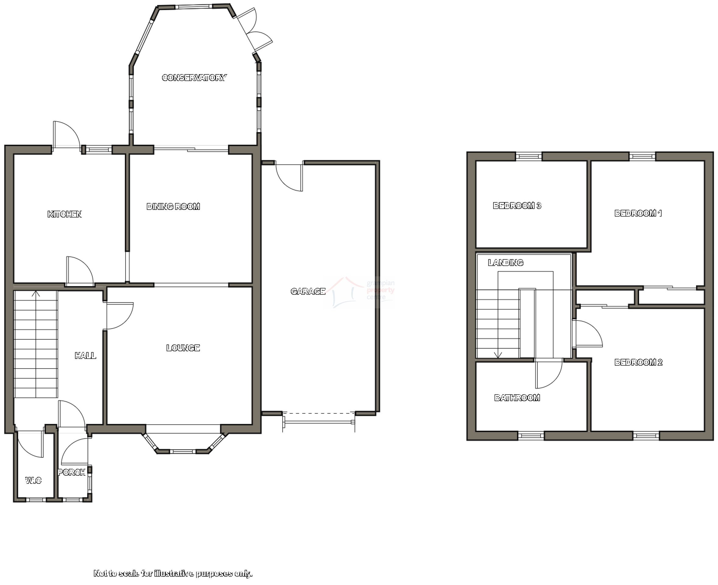 52 Mannachie Grove, Forres floorplan