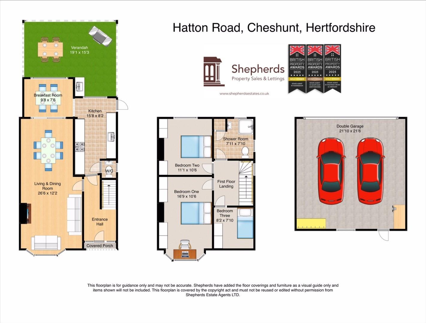 14, Hatton Road, Cheshunt floorplan