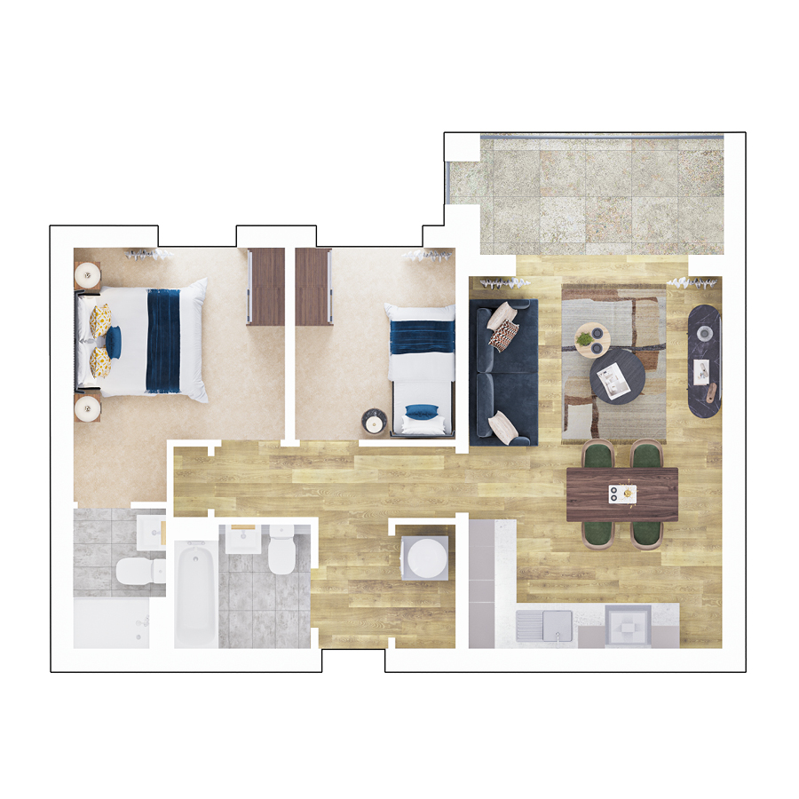 Plot 149, Larkspur, Off Stirling Road, Northstowe floorplan