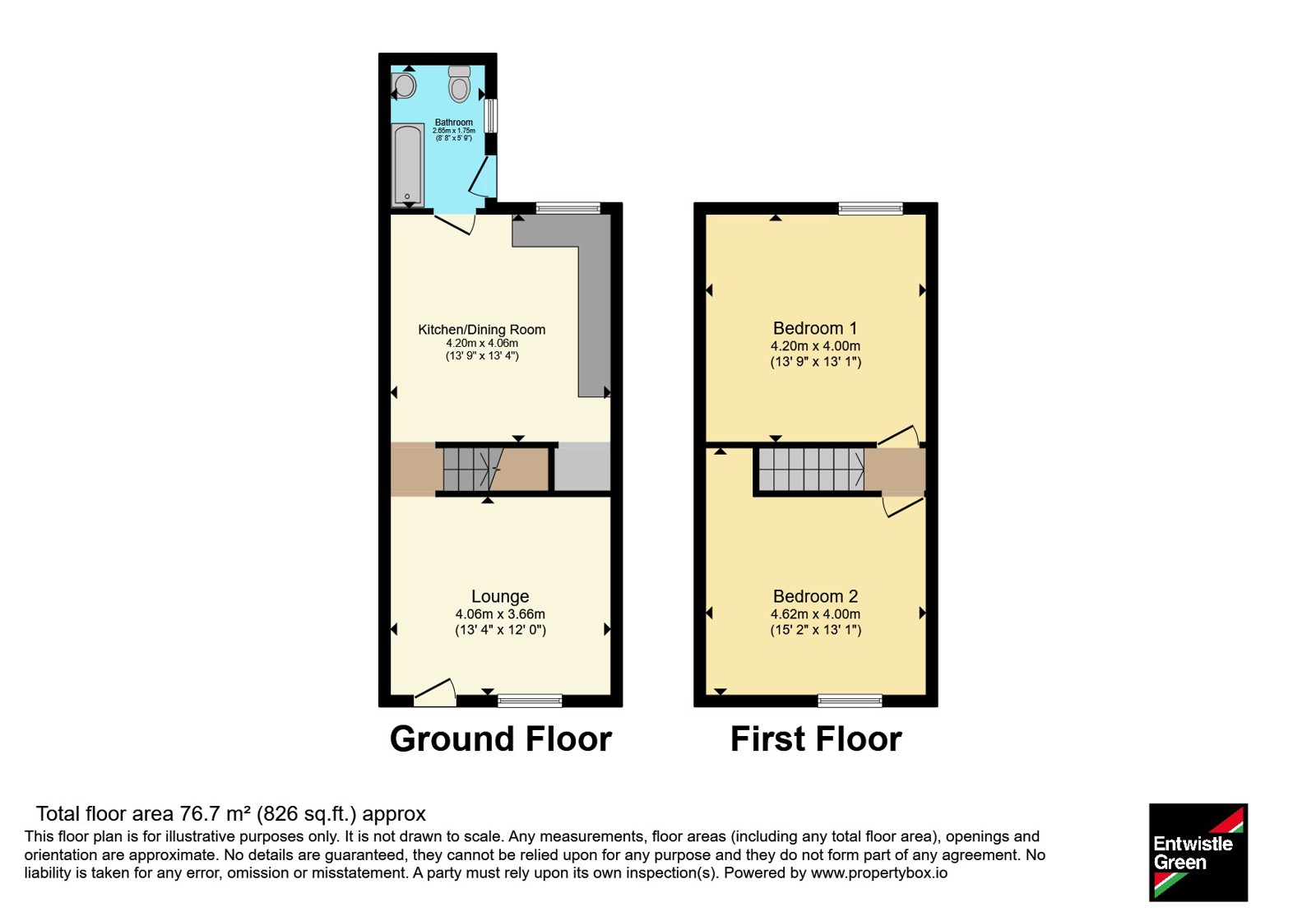 69, Atherton Road, Wigan floorplan