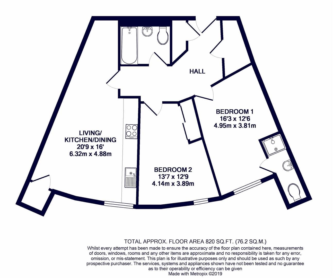 2 Bedrooms Flat for sale in Oak Point, Hillingdon UB10