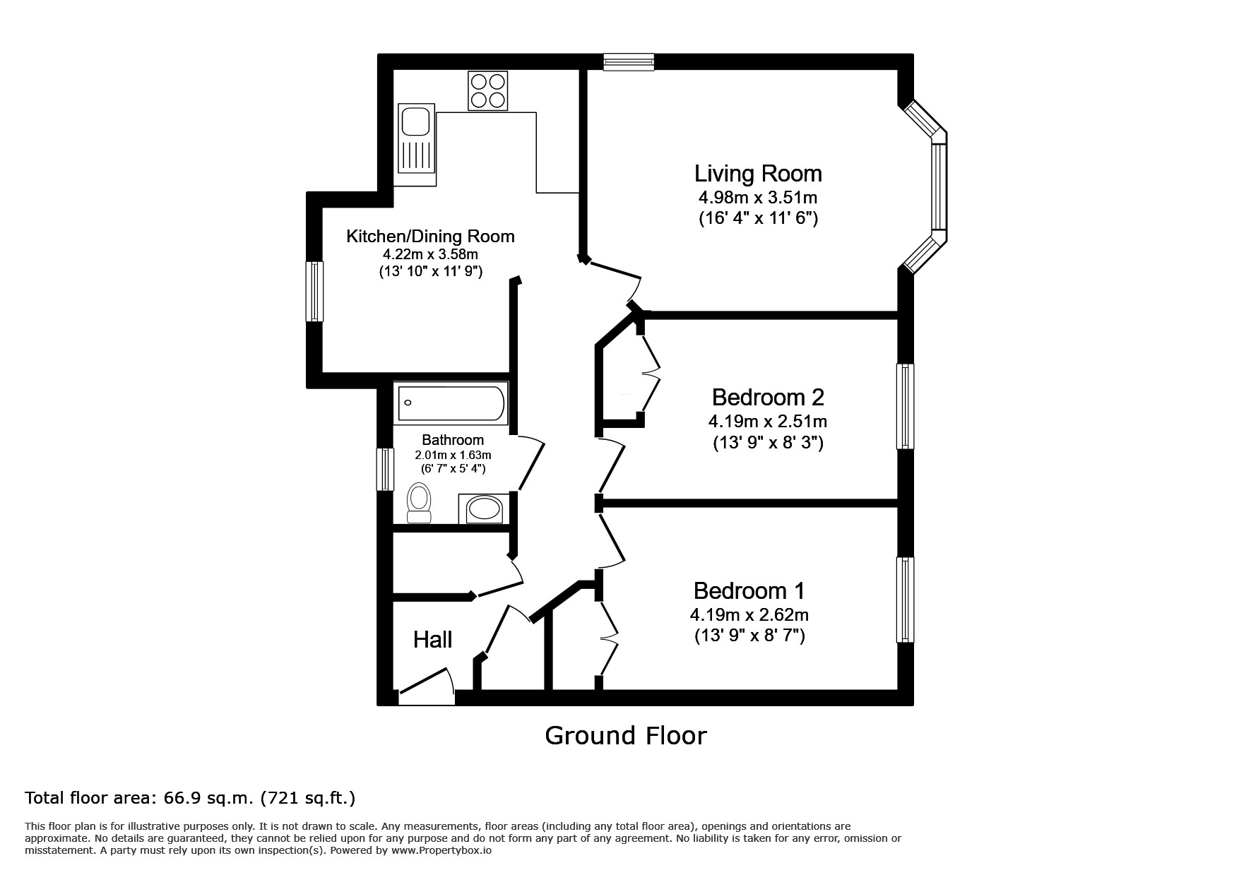 15, Dickens Lane, Basingstoke floorplan