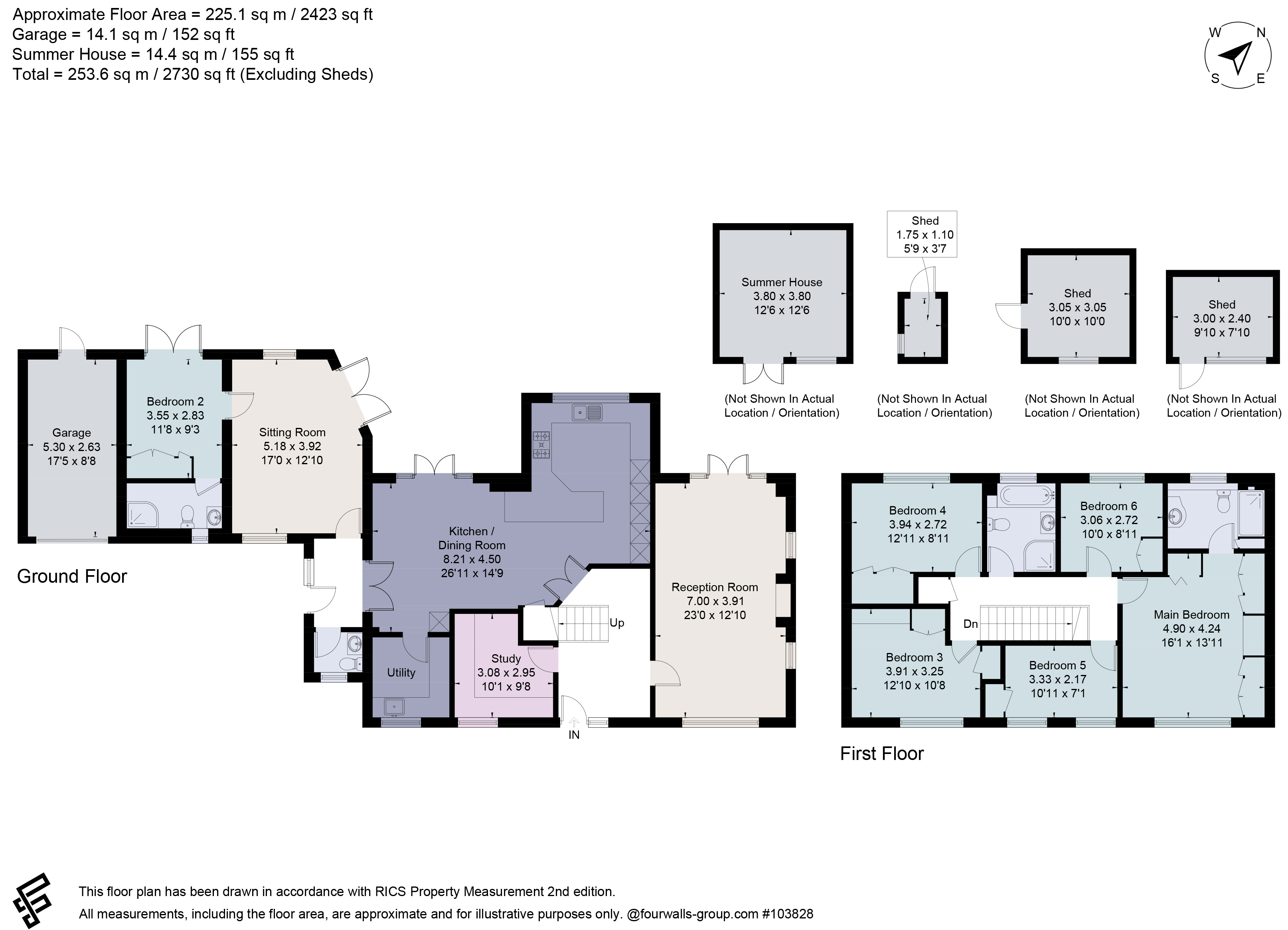 6, The Berkeleys, Fetcham floorplan