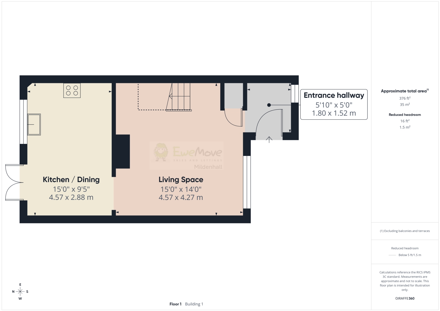 10, Riverside Way, Brandon floorplan