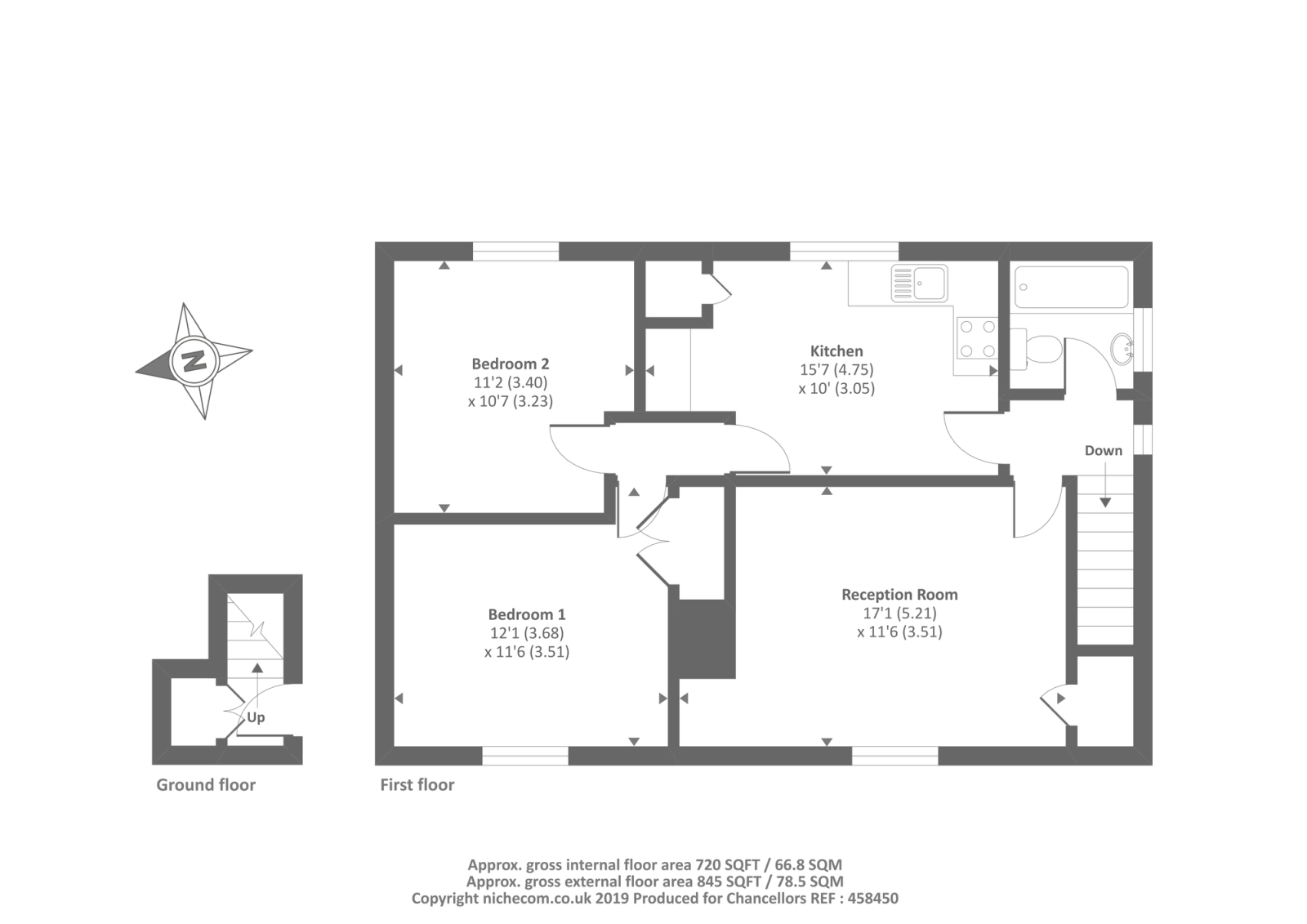 2 Bedrooms Flat for sale in Putson, Hereford HR2