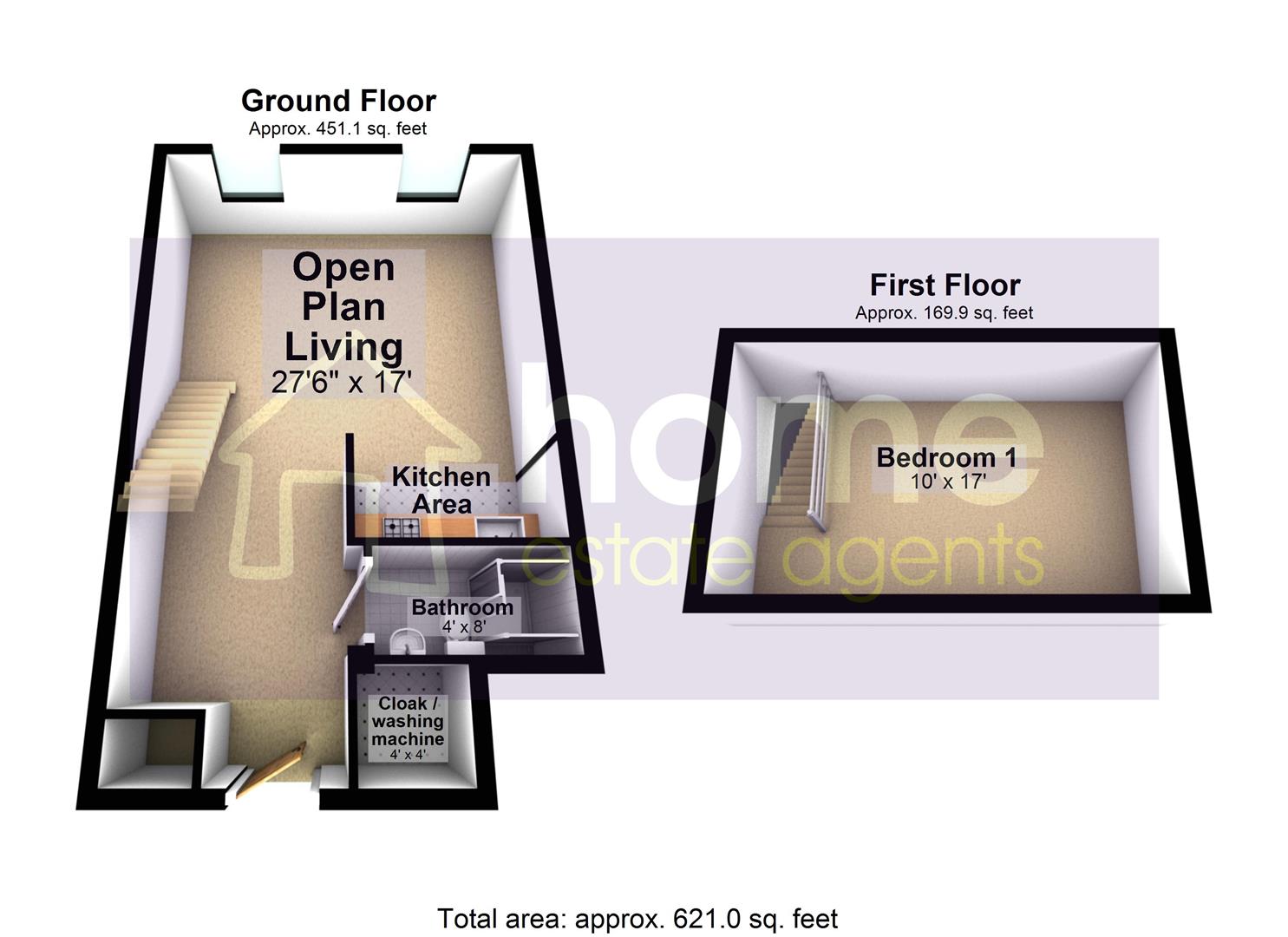 305, The Mill, Stalybridge floorplan