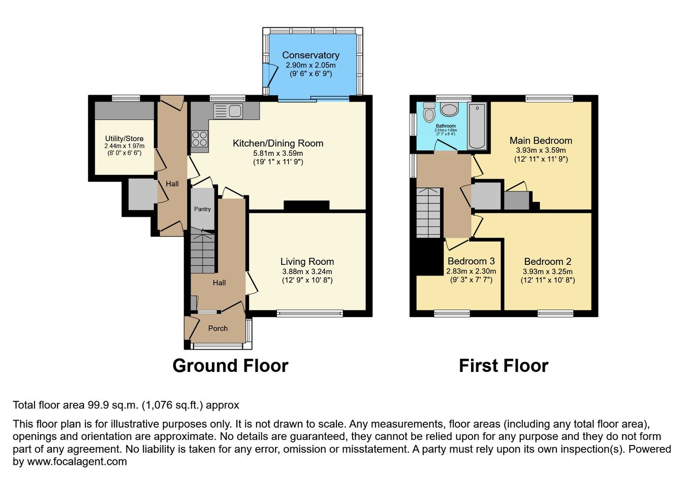 32, Davies Drive, Uttoxeter floorplan