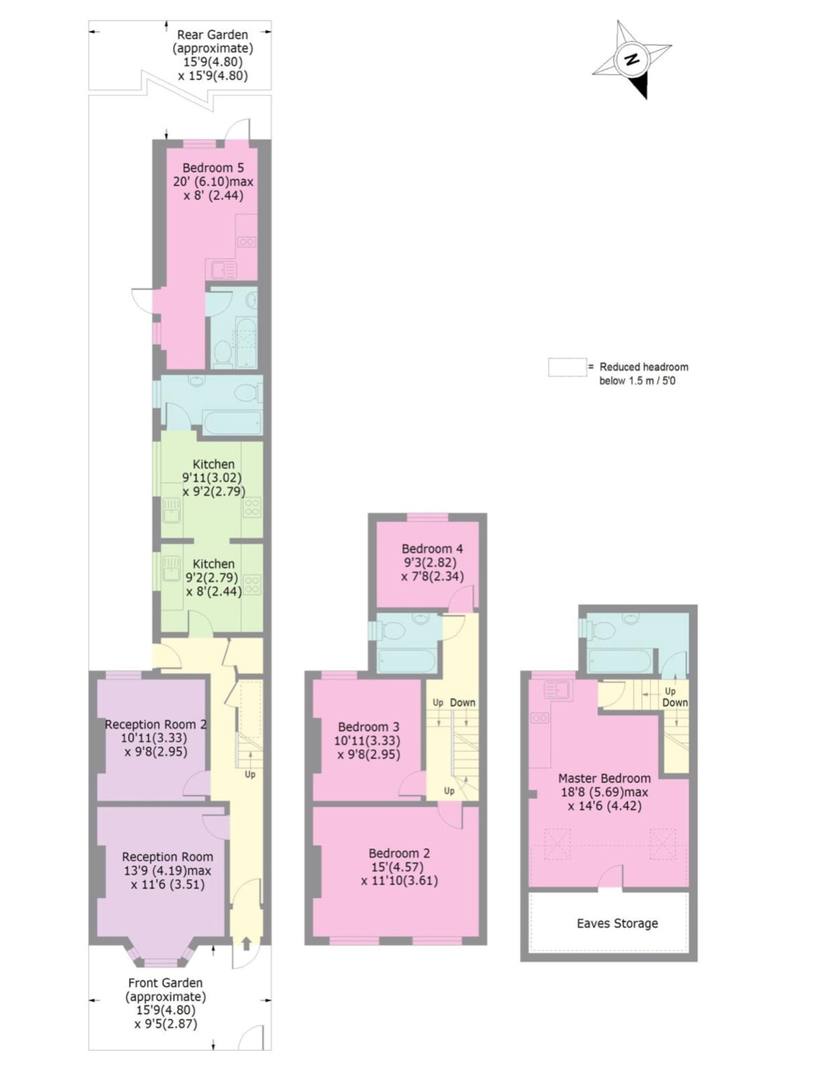 Park Lane, Tottenham N17, 1 bedroom terraced house to rent 63035376