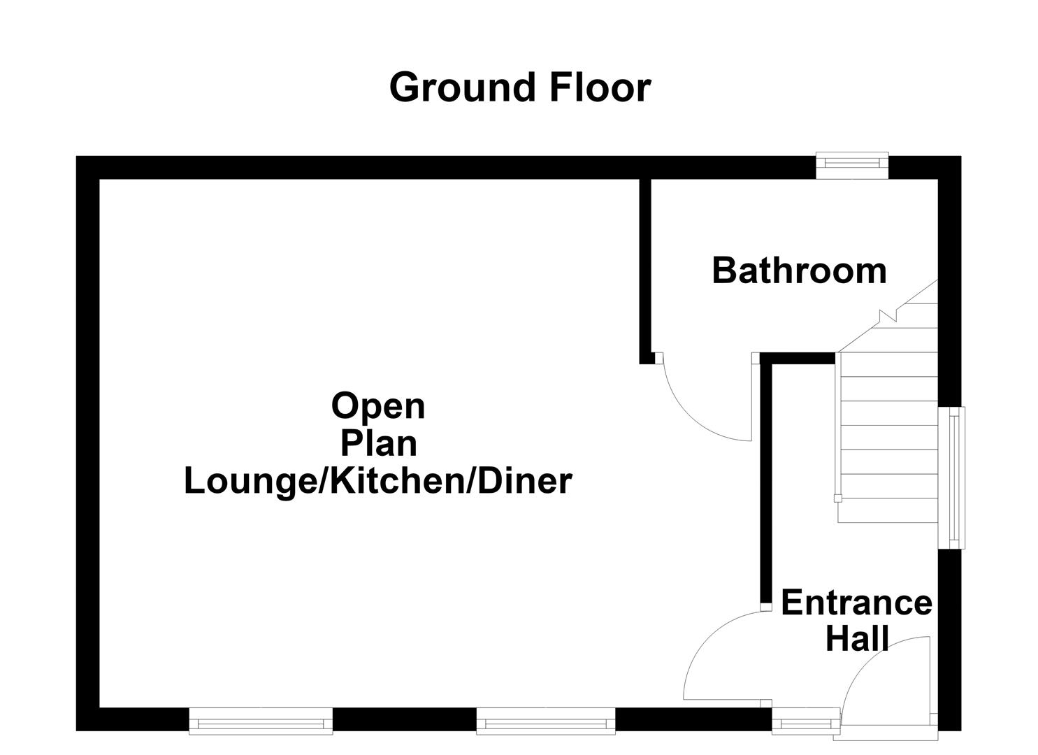 23A, High Street, Ossett floorplan