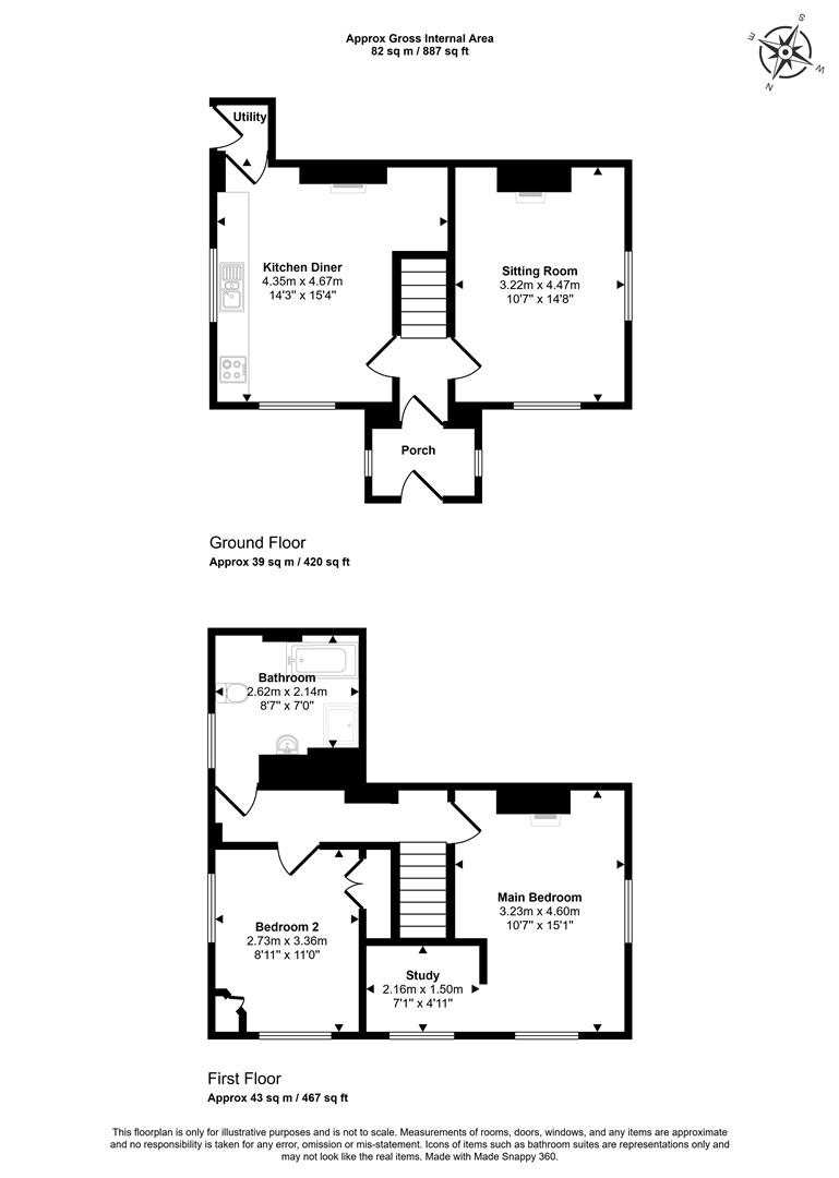 Sally Lovells Lane, Yenston floorplan
