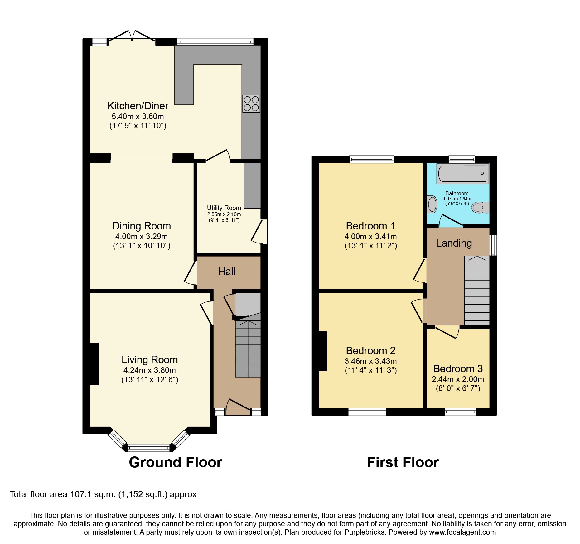 Plymouth Road, Redditch B97, 3 bedroom detached house for sale