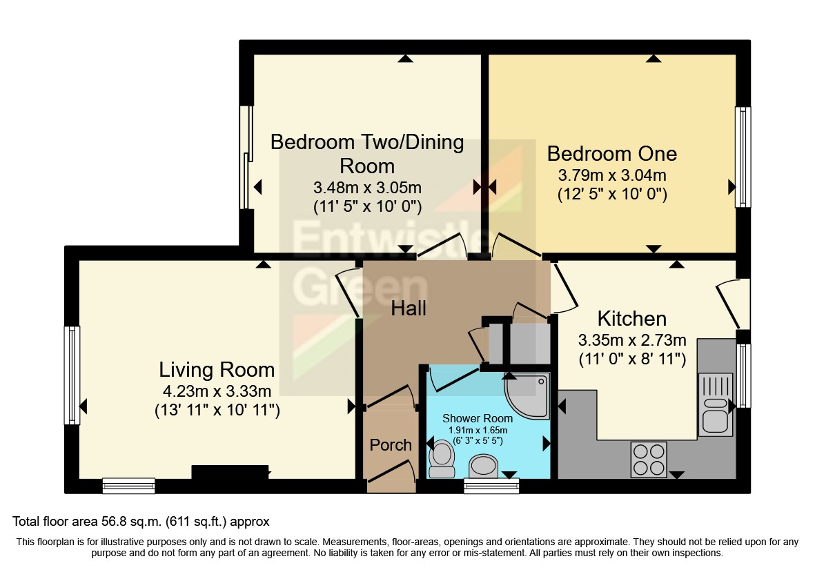 Oxcliffe Road, Heysham, Morecambe LA3, 2 bedroom bungalow for sale