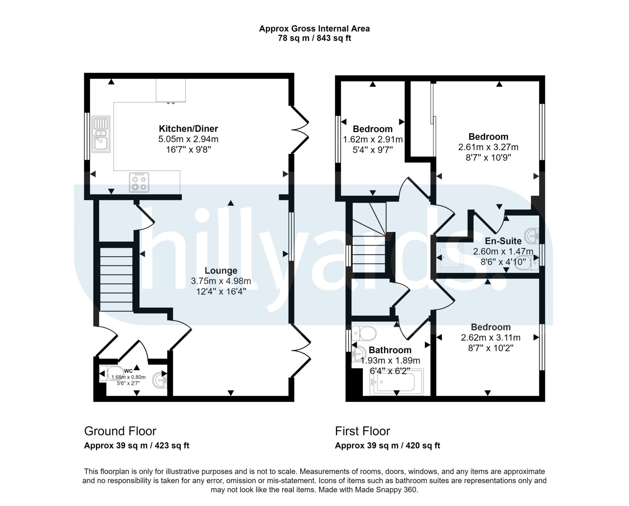 41, Topaz Lane, Aylesbury floorplan