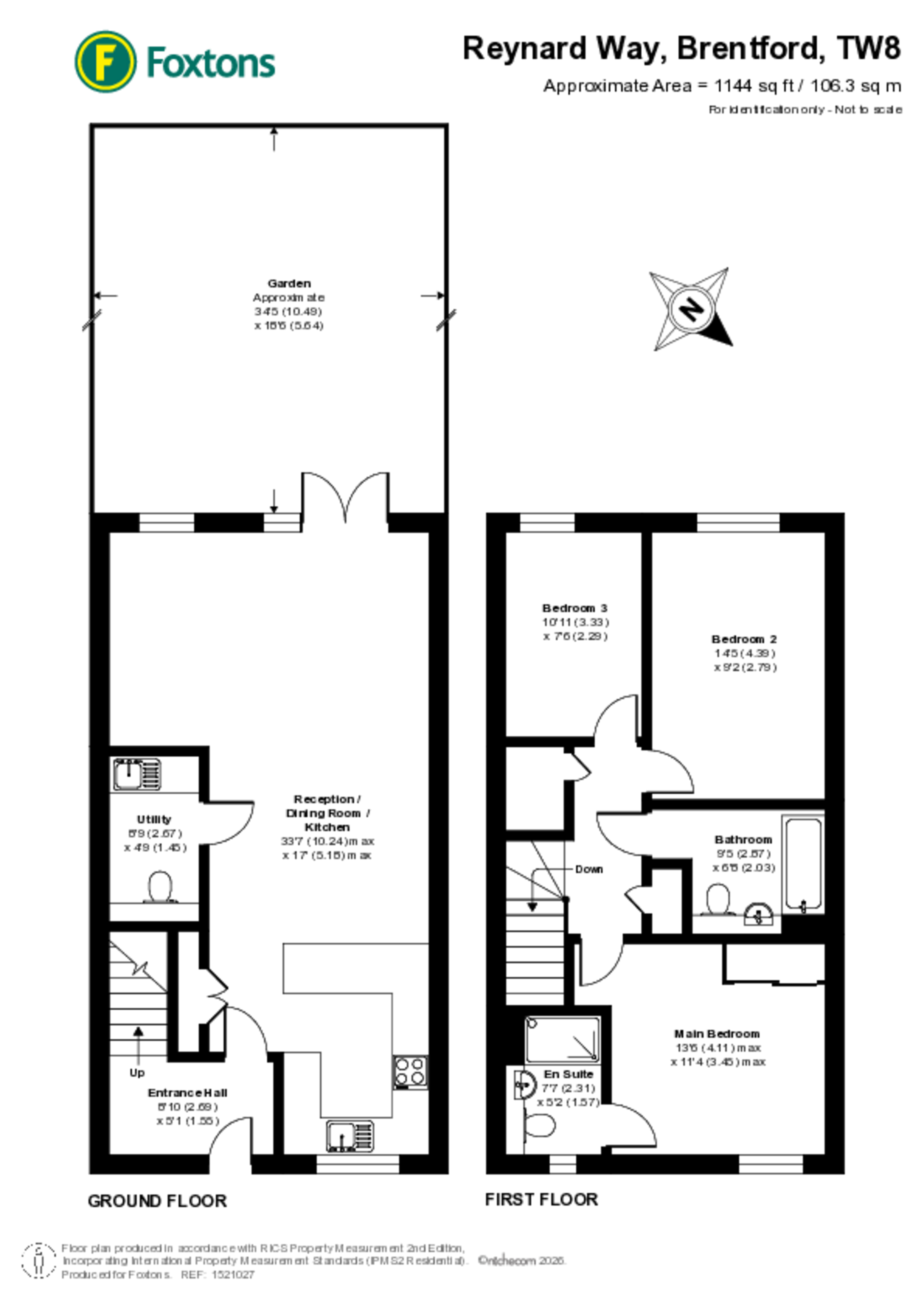 Reynard Way, Brentford floorplan