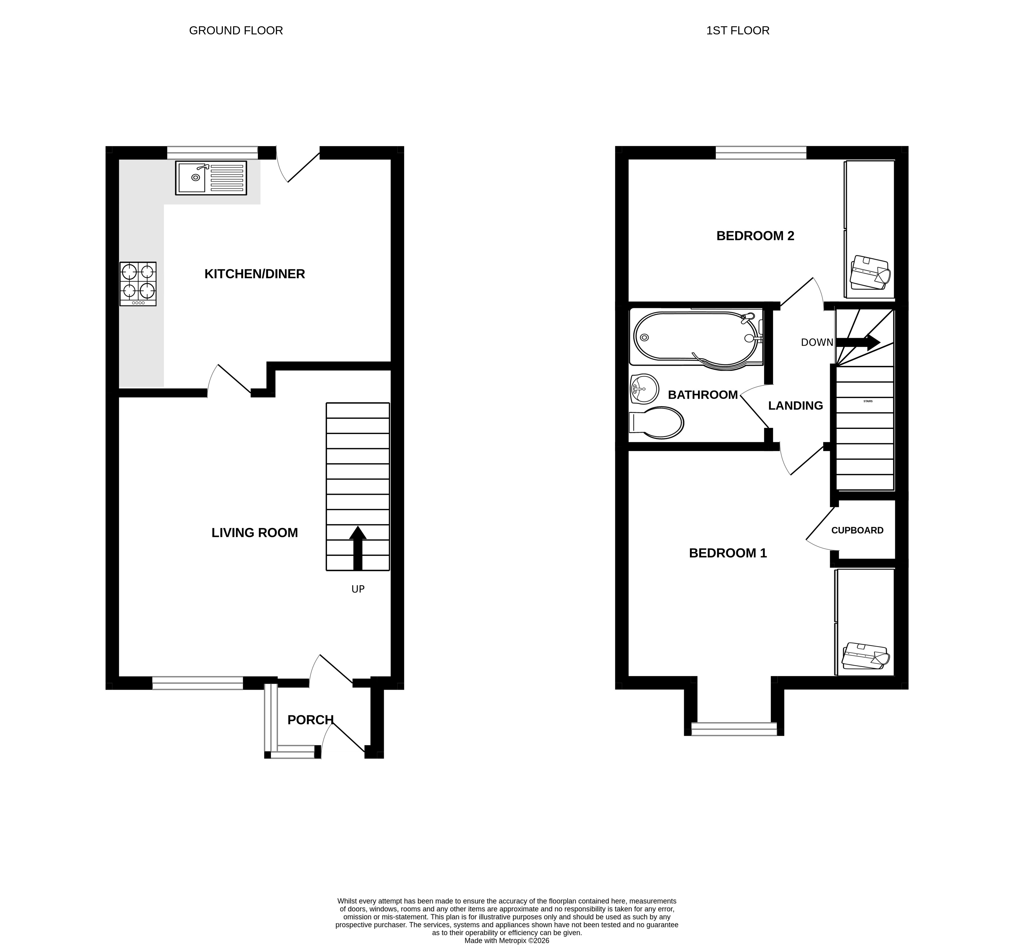 15, Nash Close, Manningtree floorplan