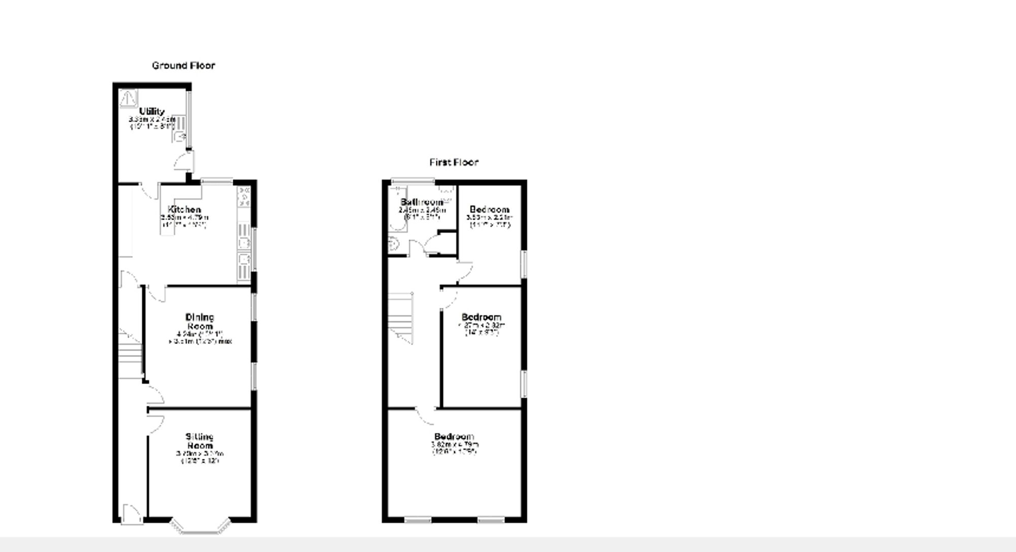 80 St. Helens Road, Leigh floorplan