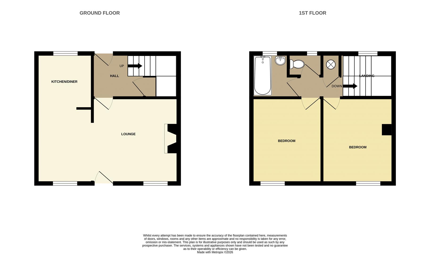 24, Watering Hill Close, St. Austell floorplan