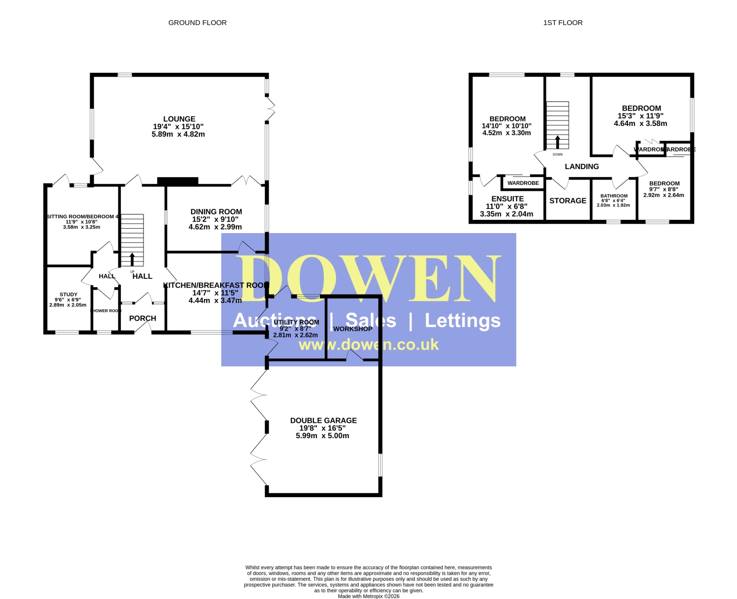 4, Elm Close, Spennymoor floorplan
