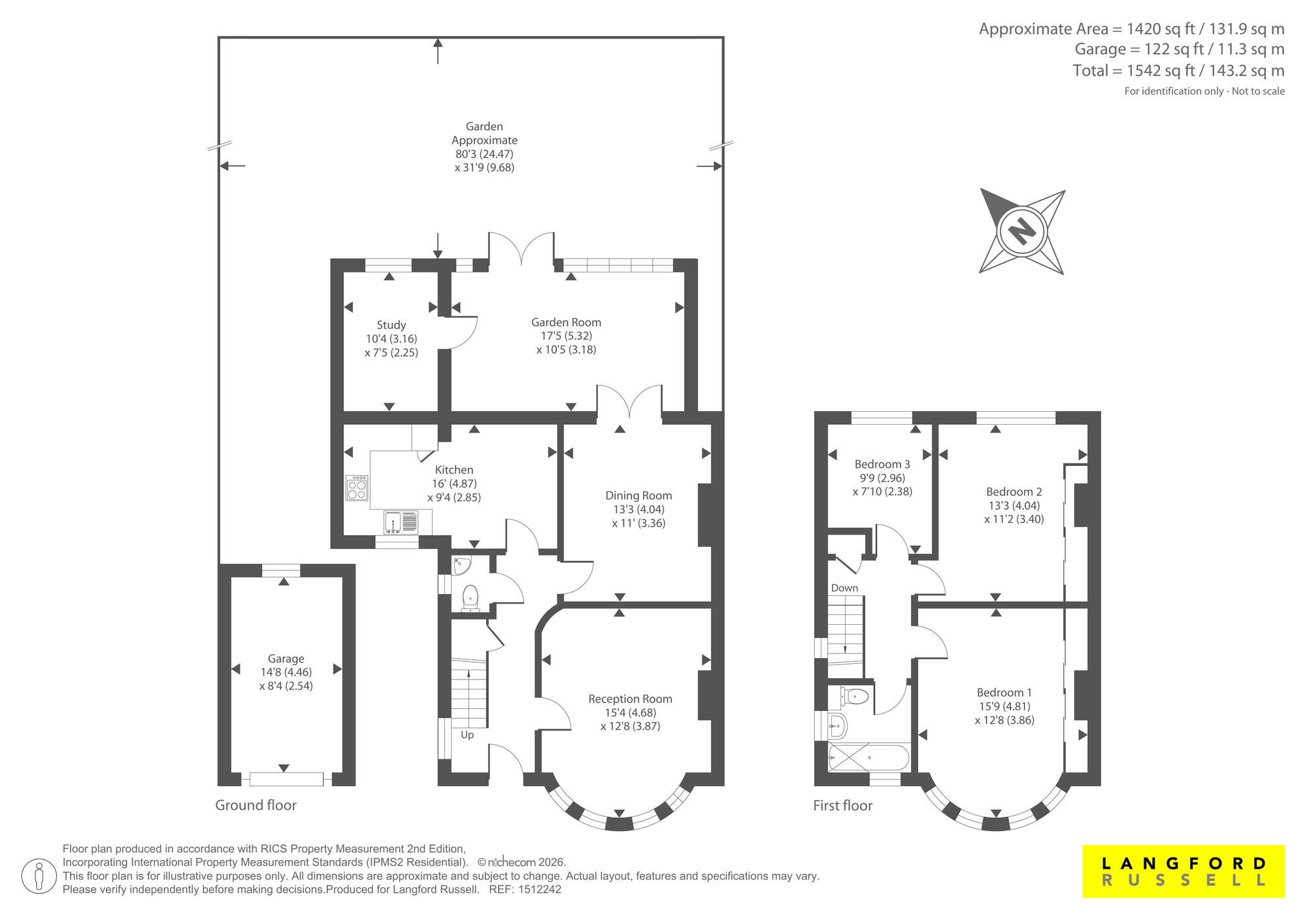 89, Edgebury, Chislehurst floorplan