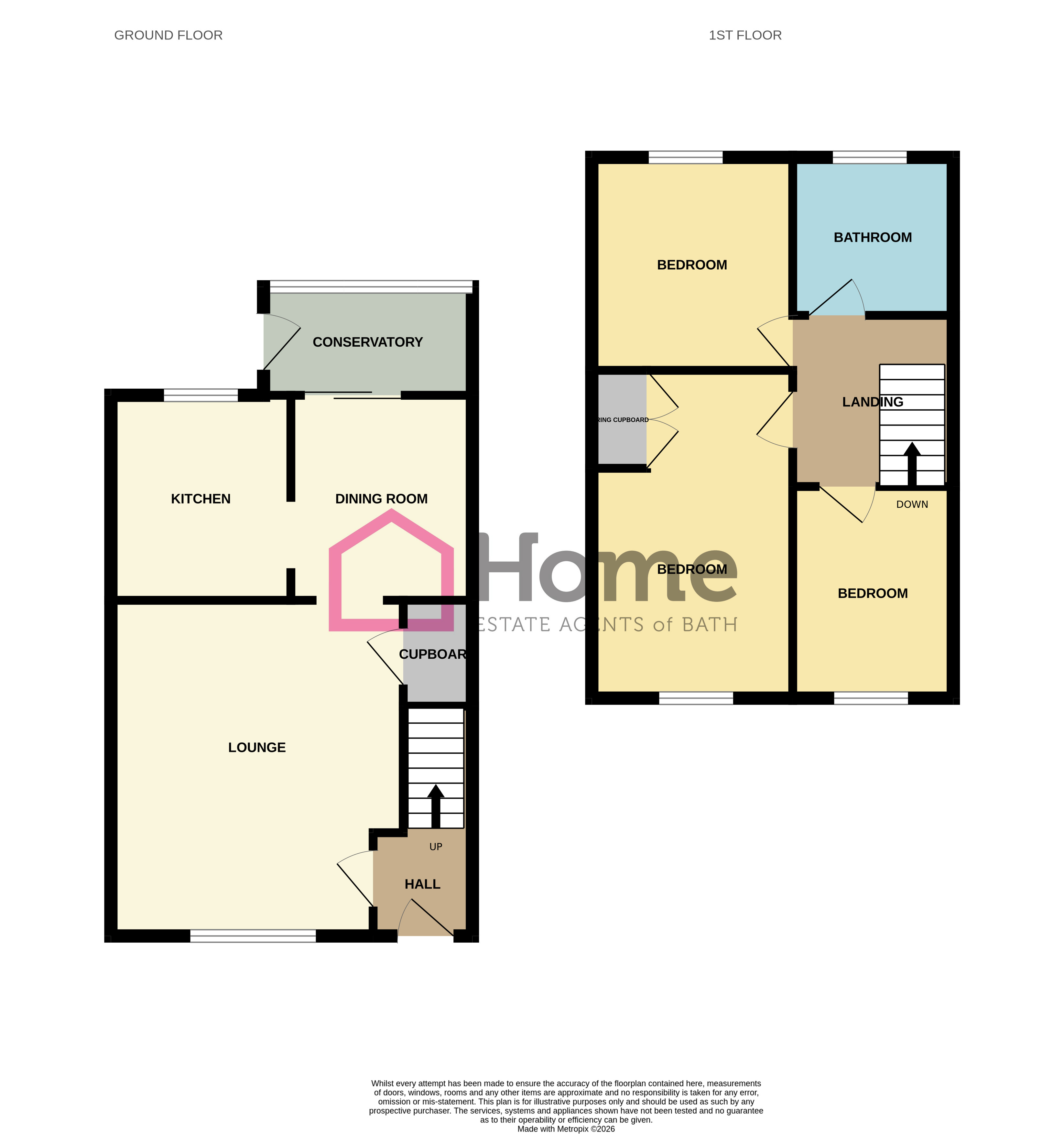 Hillcrest Drive, Bath floorplan