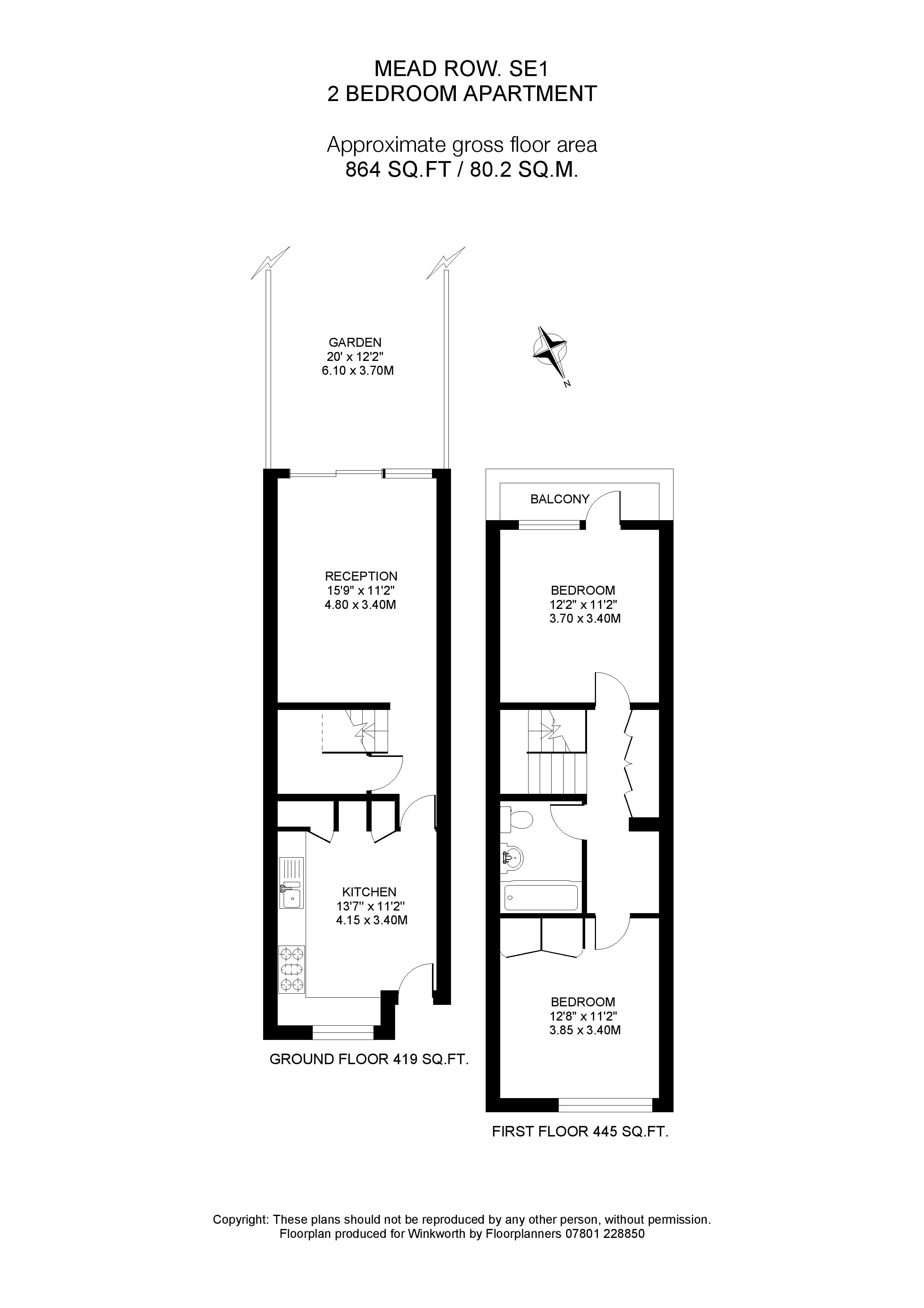 2 Bedrooms Flat for sale in Mead Row, Waterloo, London SE1