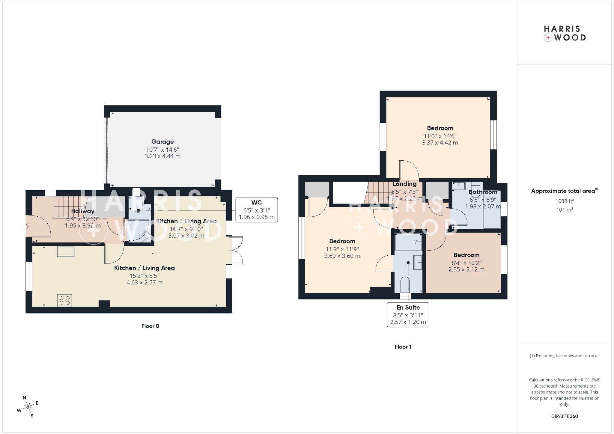 2 Gallica Mews, Colchester, Essex floorplan