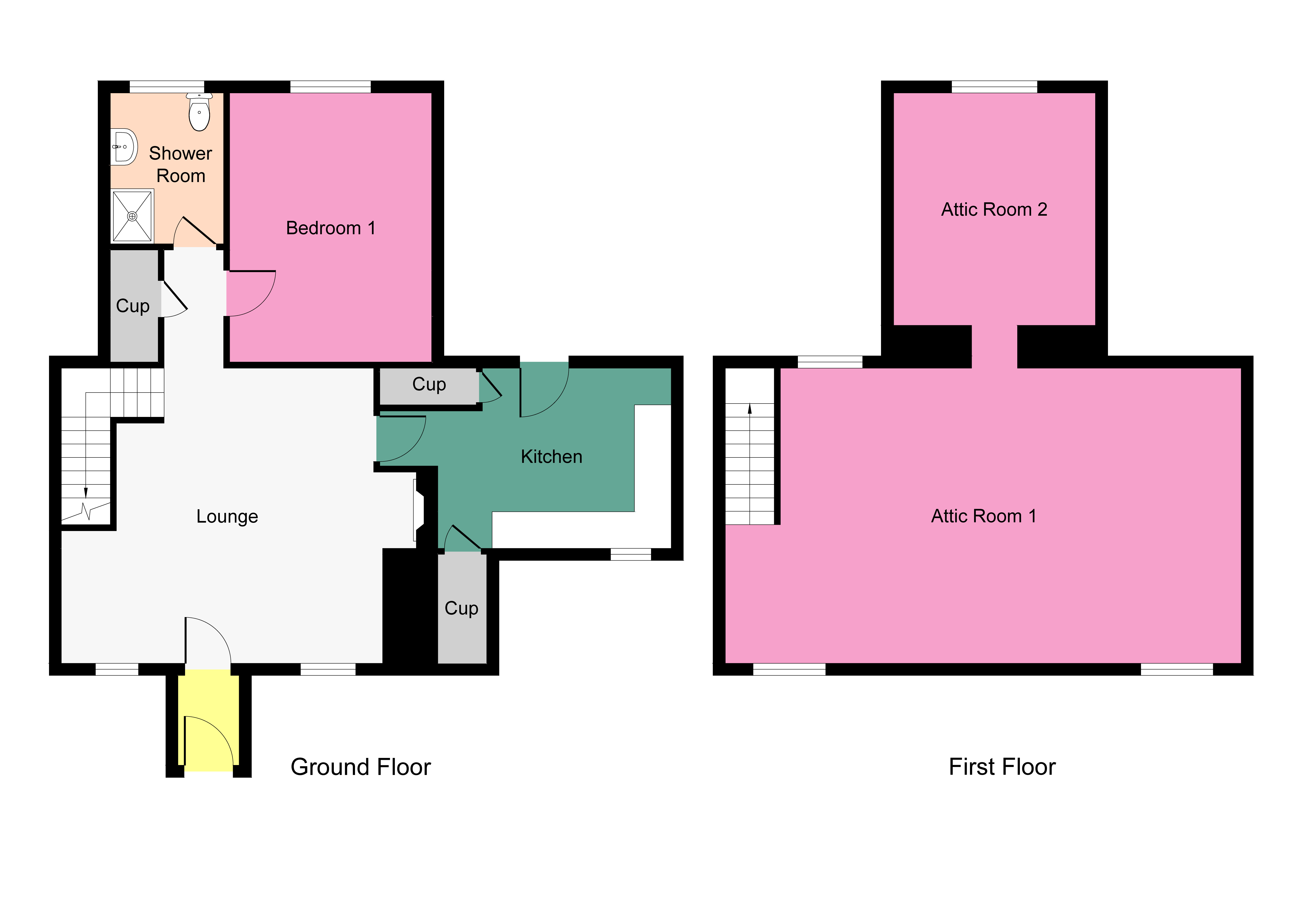 Lowther View, Leadhills, Biggar ML12, 1 bedroom end terrace house for