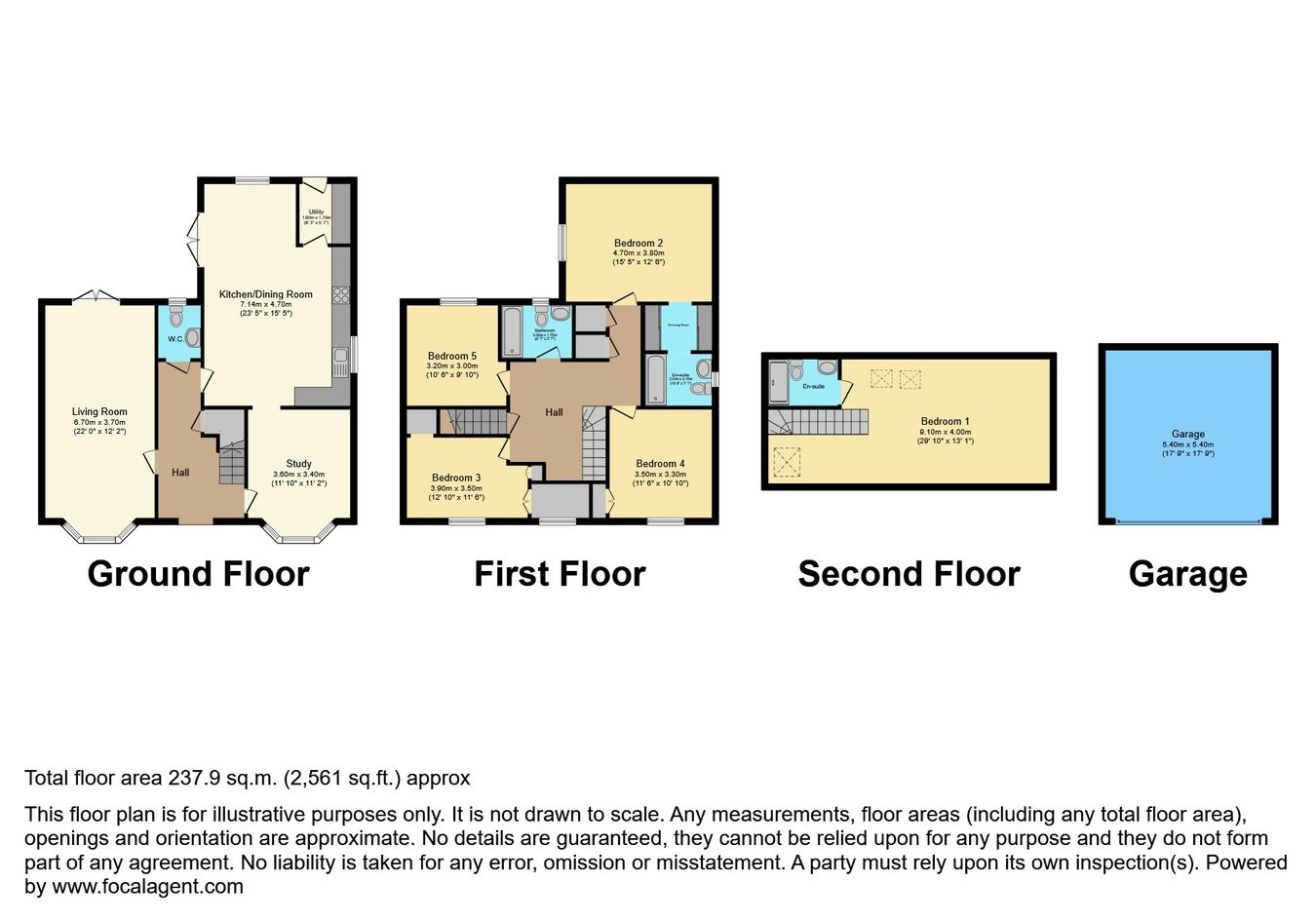 10, Sharter Drive, Loughborough floorplan