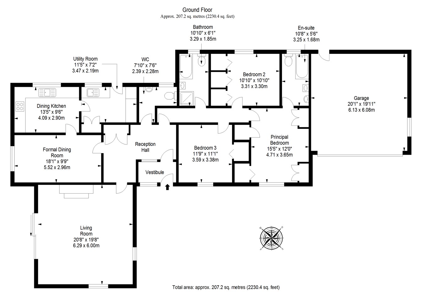 Upper Woodlands, Perth PH1, 3 bedroom detached bungalow for sale