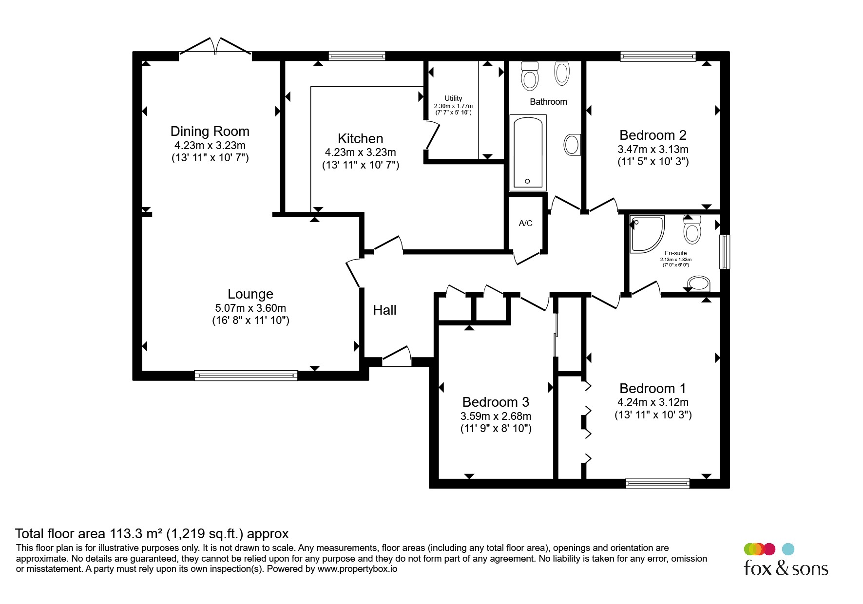 15, Fox Meadows, Crewkerne floorplan