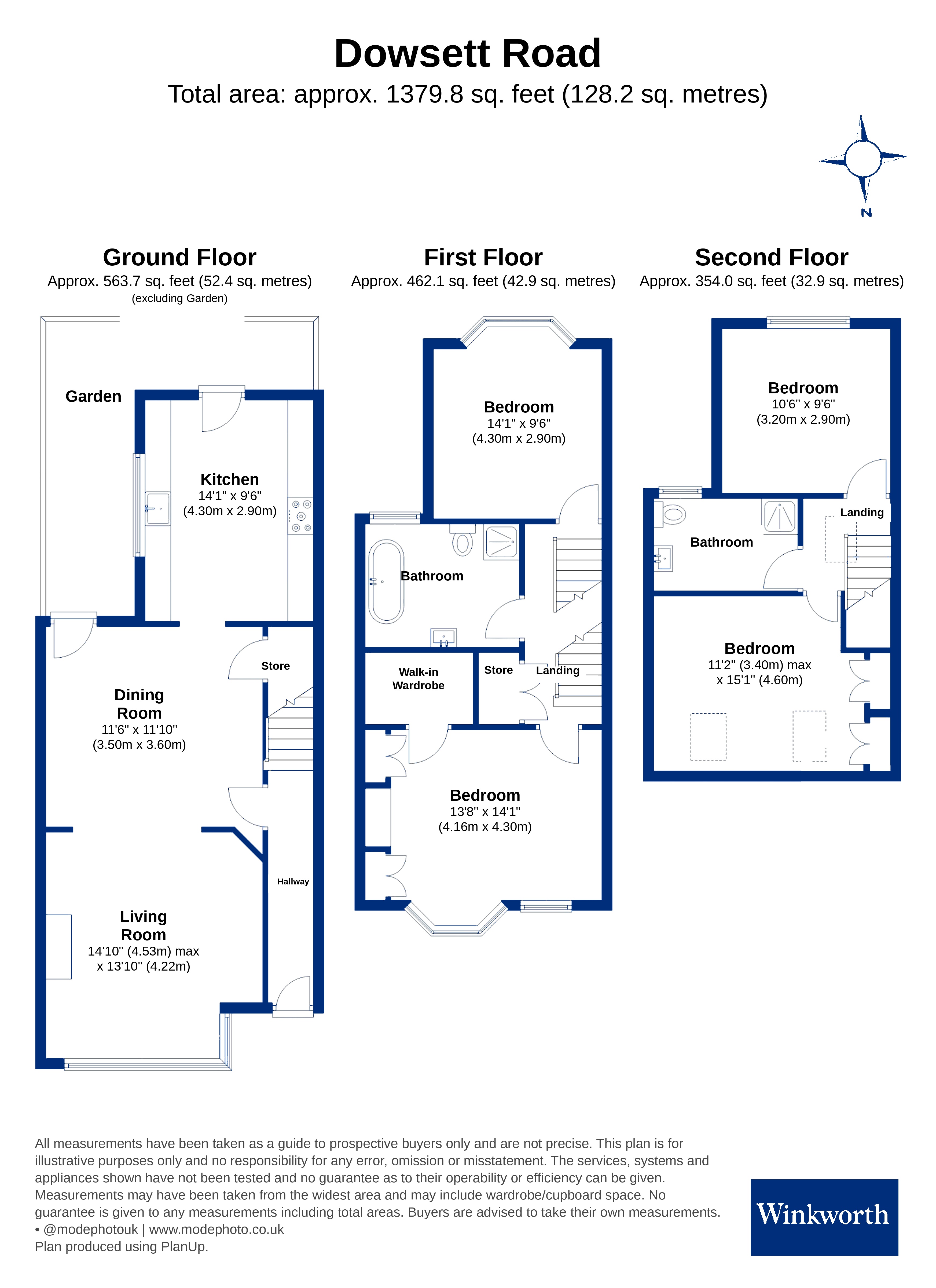 Dowsett Road, London floorplan