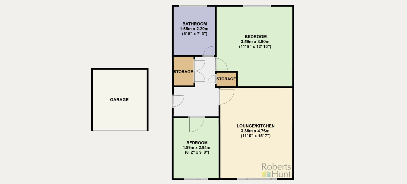 44, Whitley Close, Staines-upon-Thames floorplan