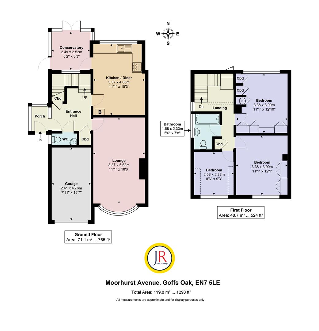 16, Moorhurst Avenue, Waltham Cross floorplan