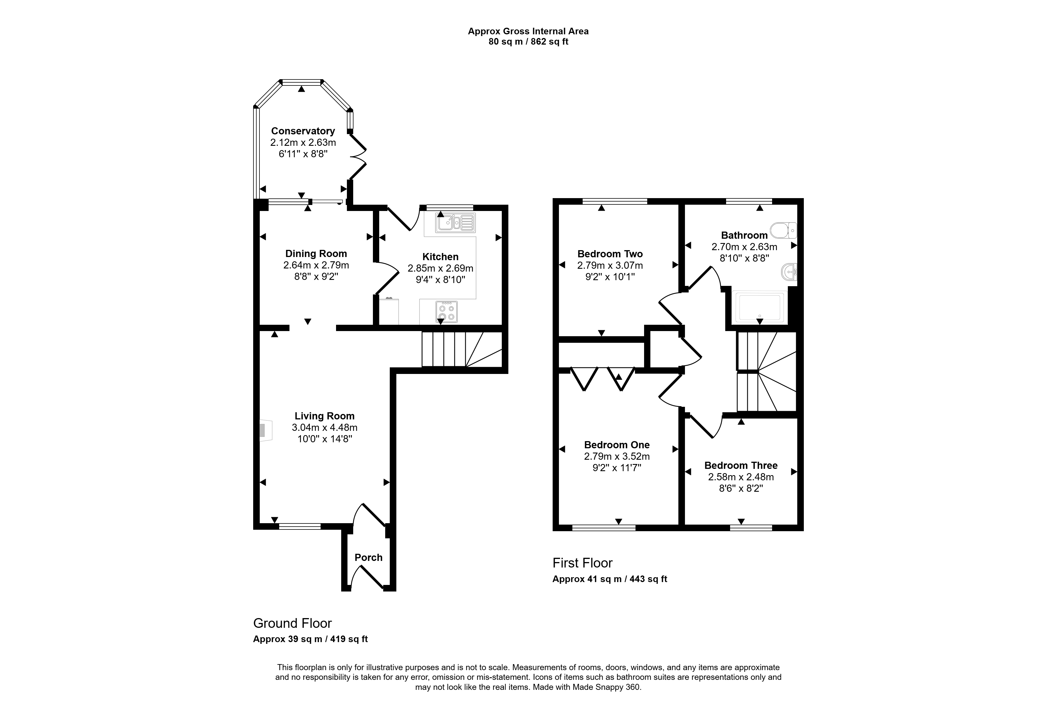 6, Northlands Park, Trimdon Station floorplan