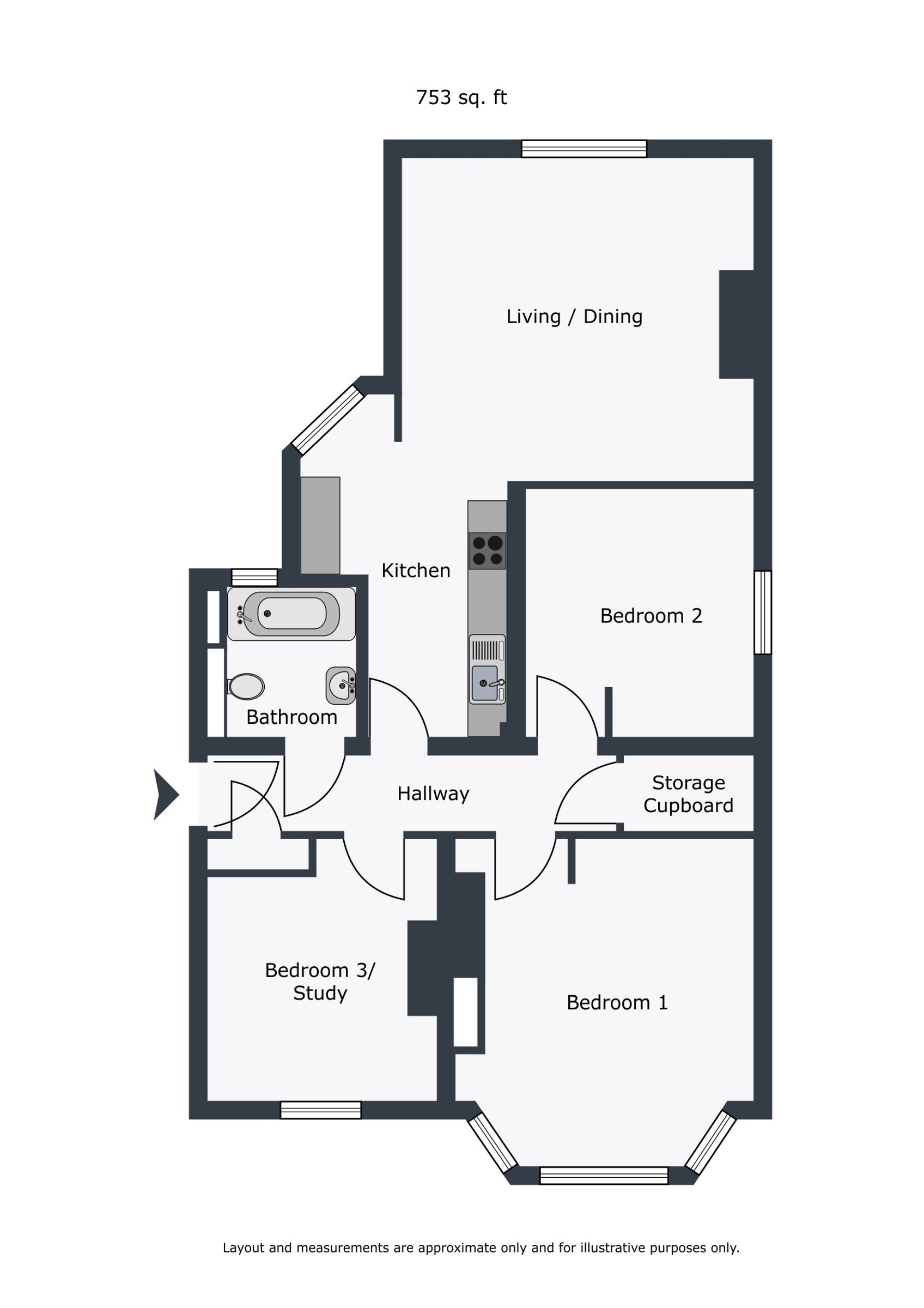 Creighton House, London floorplan