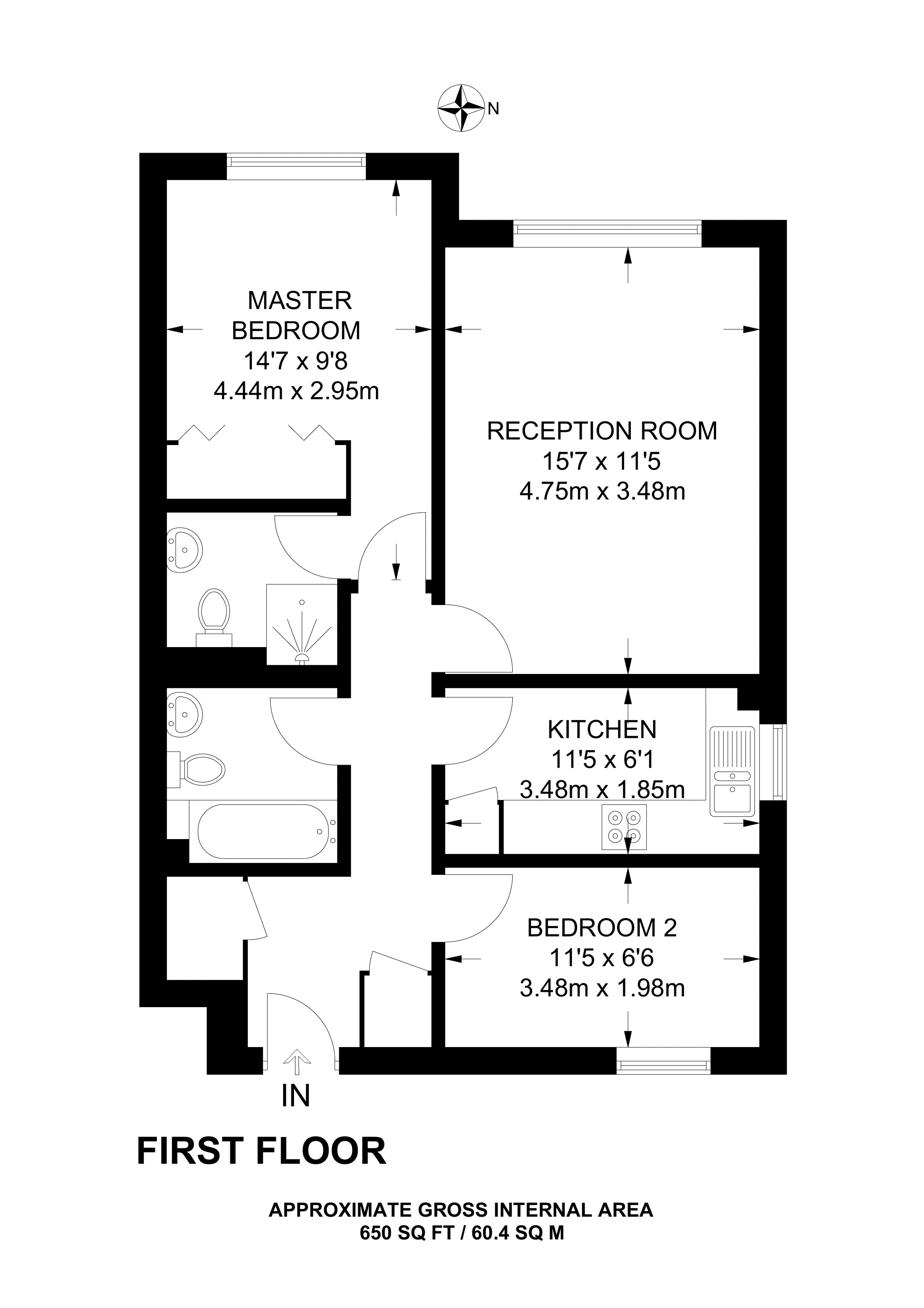 2 Bedrooms Flat for sale in Queens Walk, Ealing W5