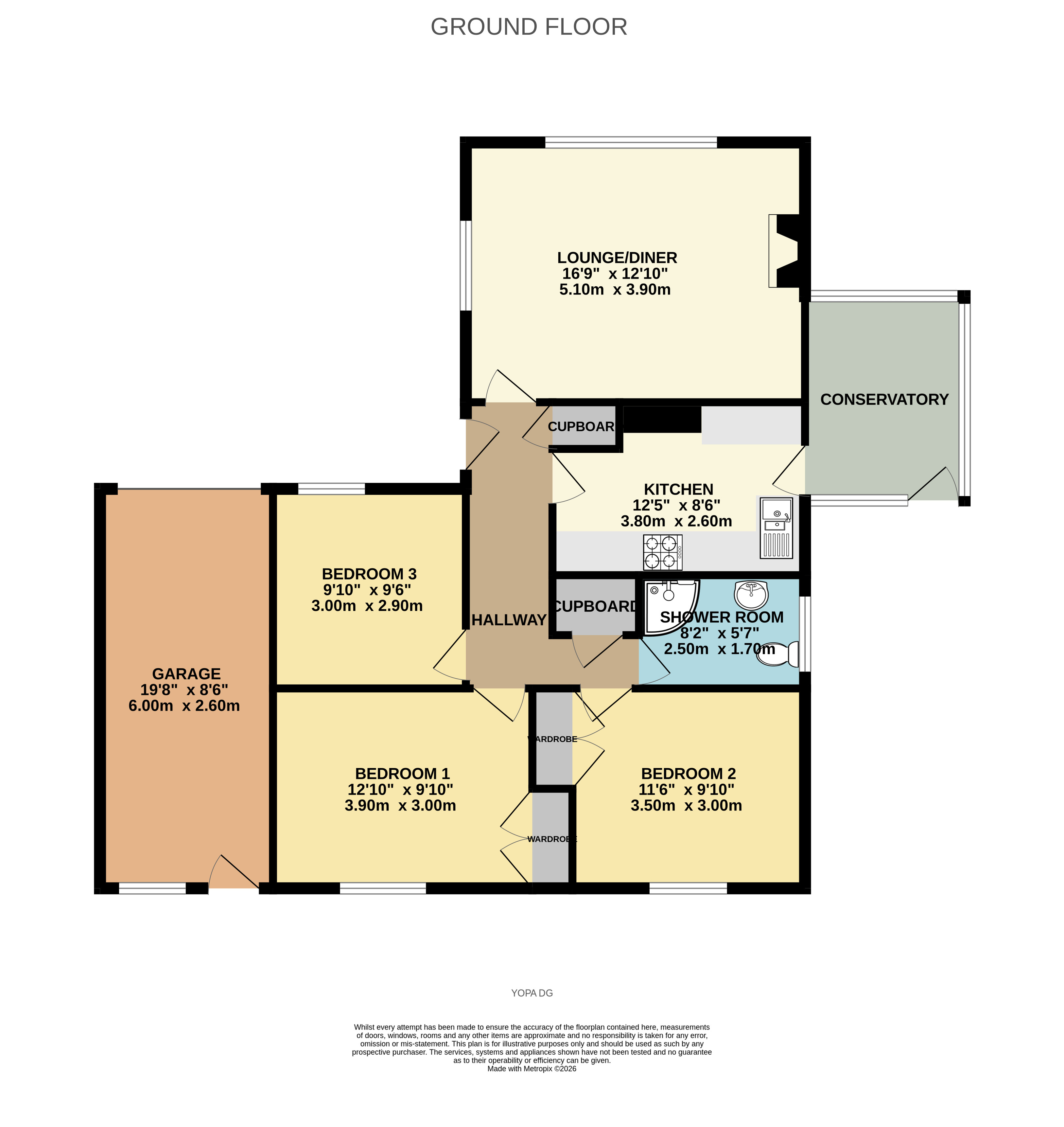29, Loganbarns Crescent, Dumfries floorplan